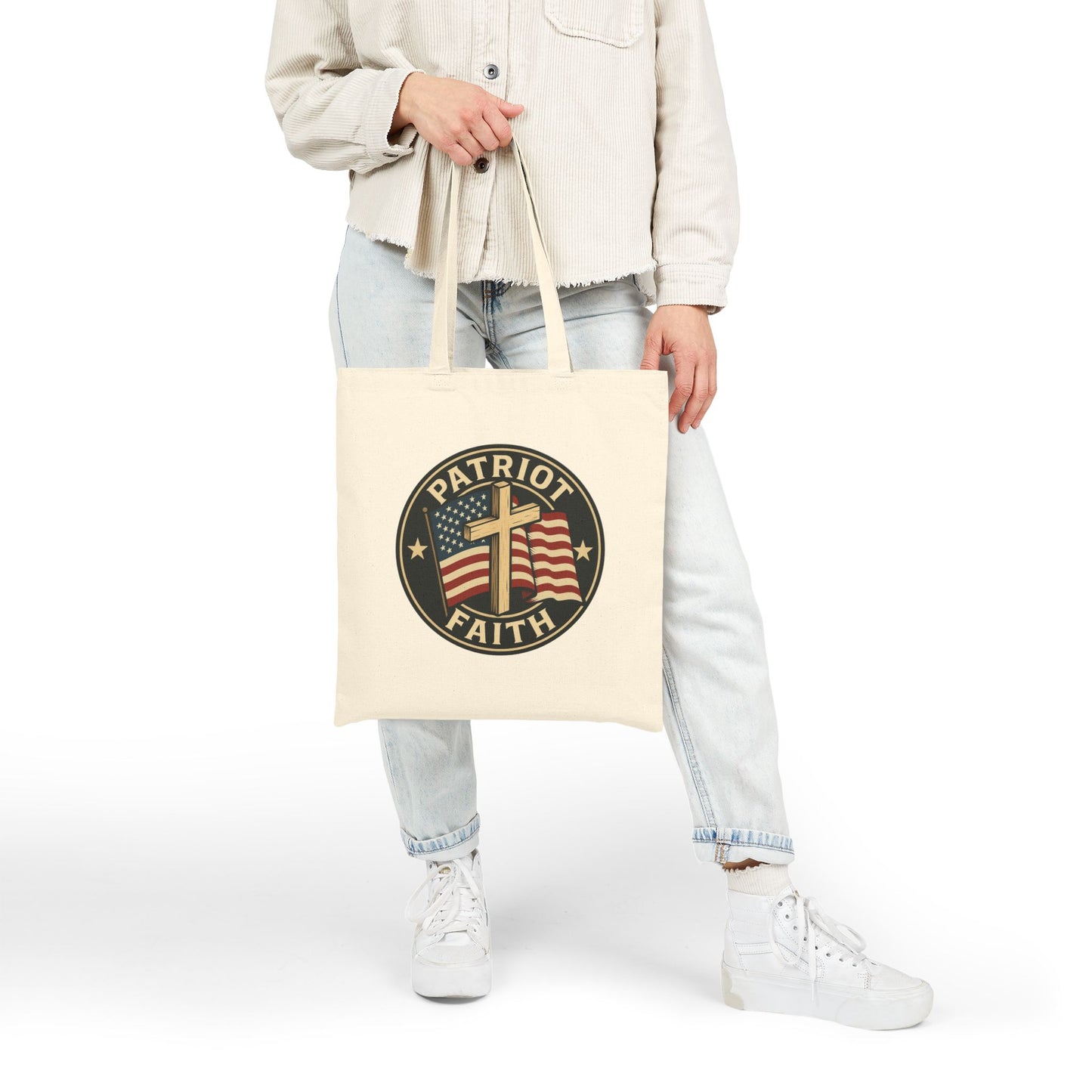 Patriot Faith Tote Bag