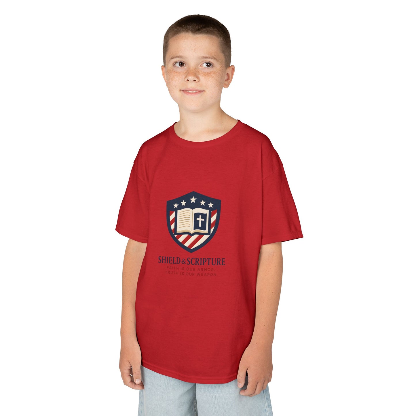 Shield & Scripture Kids Tee Daily Wear