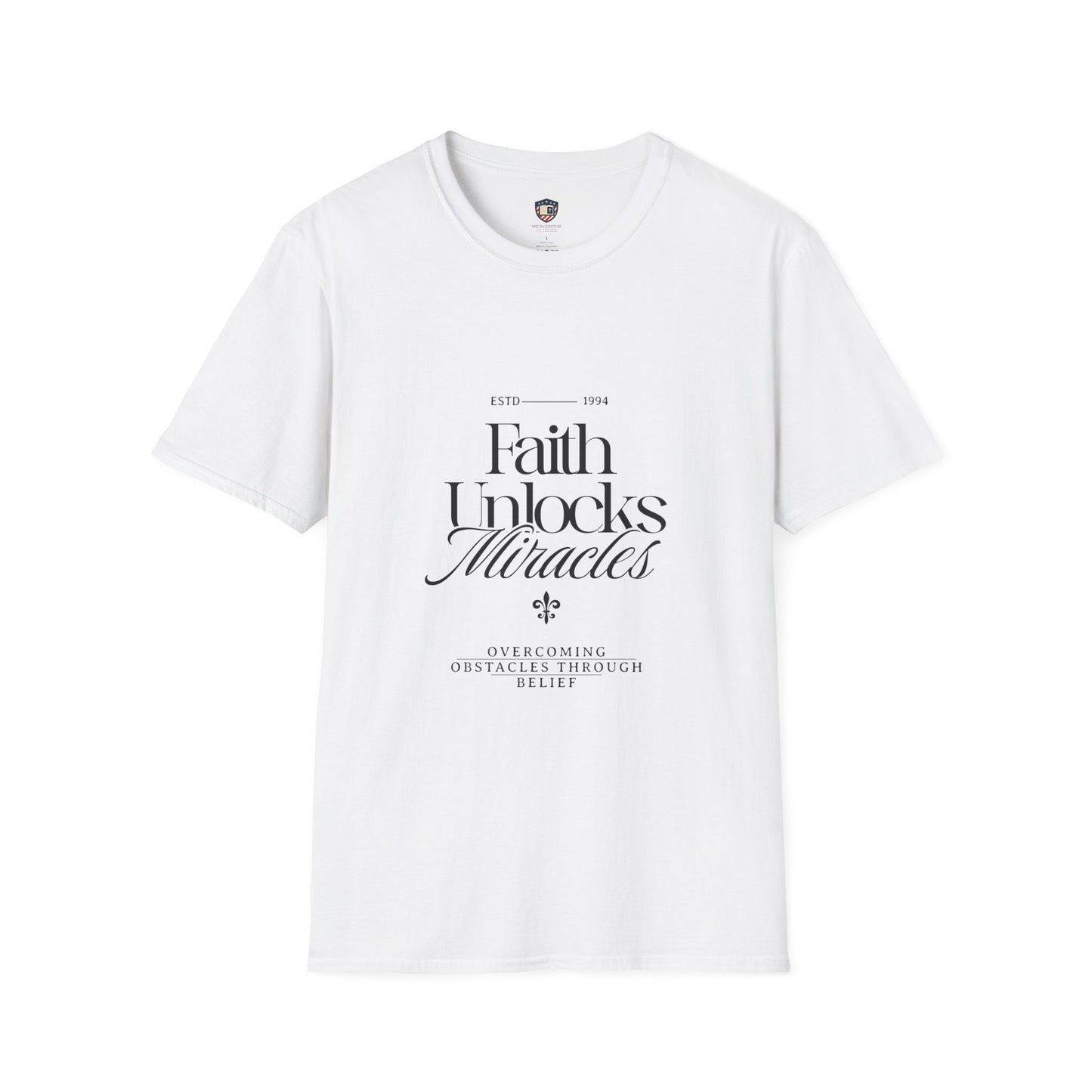 Faith Unlocks Miracles Unisex T-Shirt