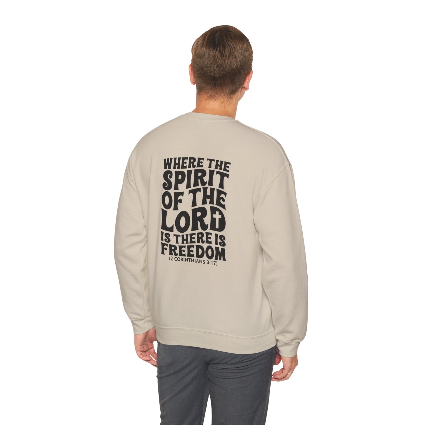 "Where the Spirit of the Lord Is" Unisex Sweatshirt
