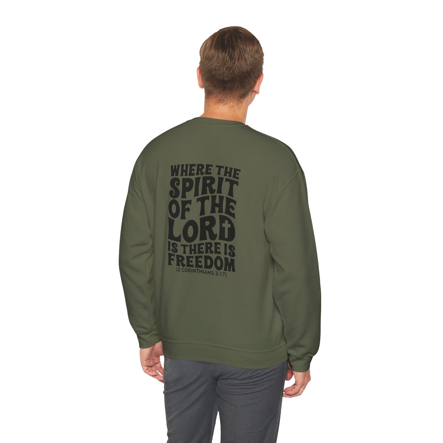 "Where the Spirit of the Lord Is" Unisex Sweatshirt