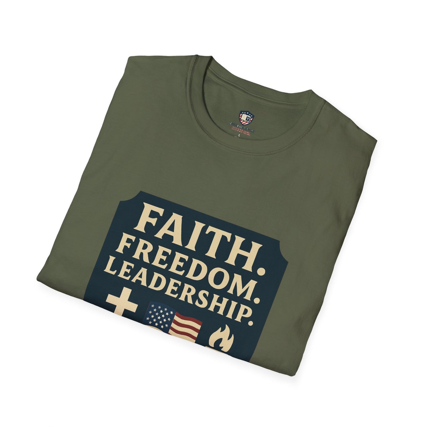 Faith, Freedom, Leadership Unisex T-Shirt