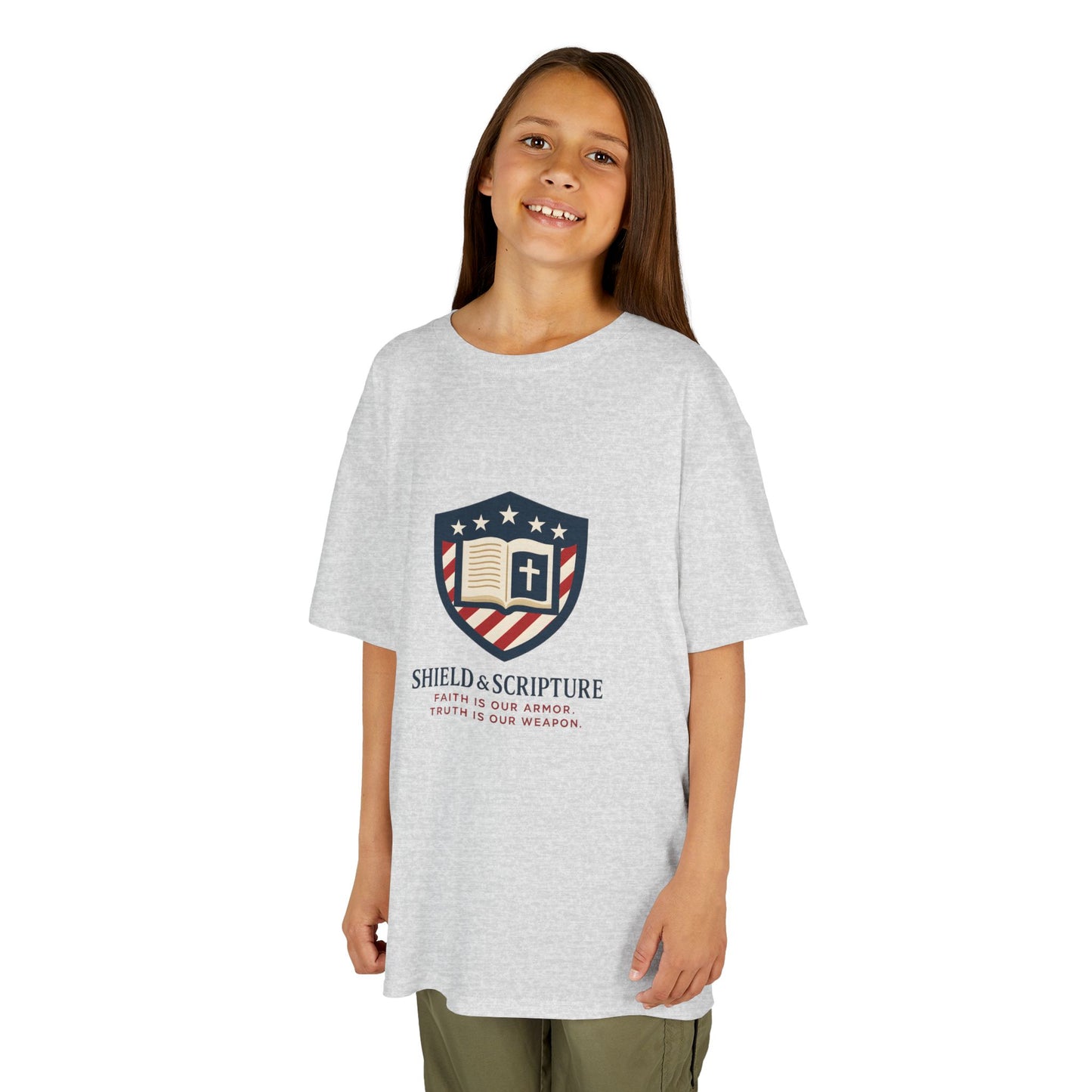 Shield & Scripture Kids Tee Daily Wear