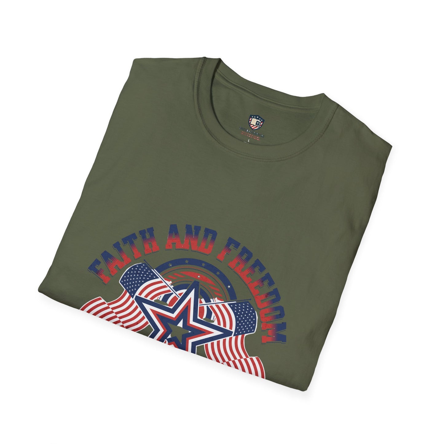 Faith & Freedom Forever USA Unisex T-Shirt