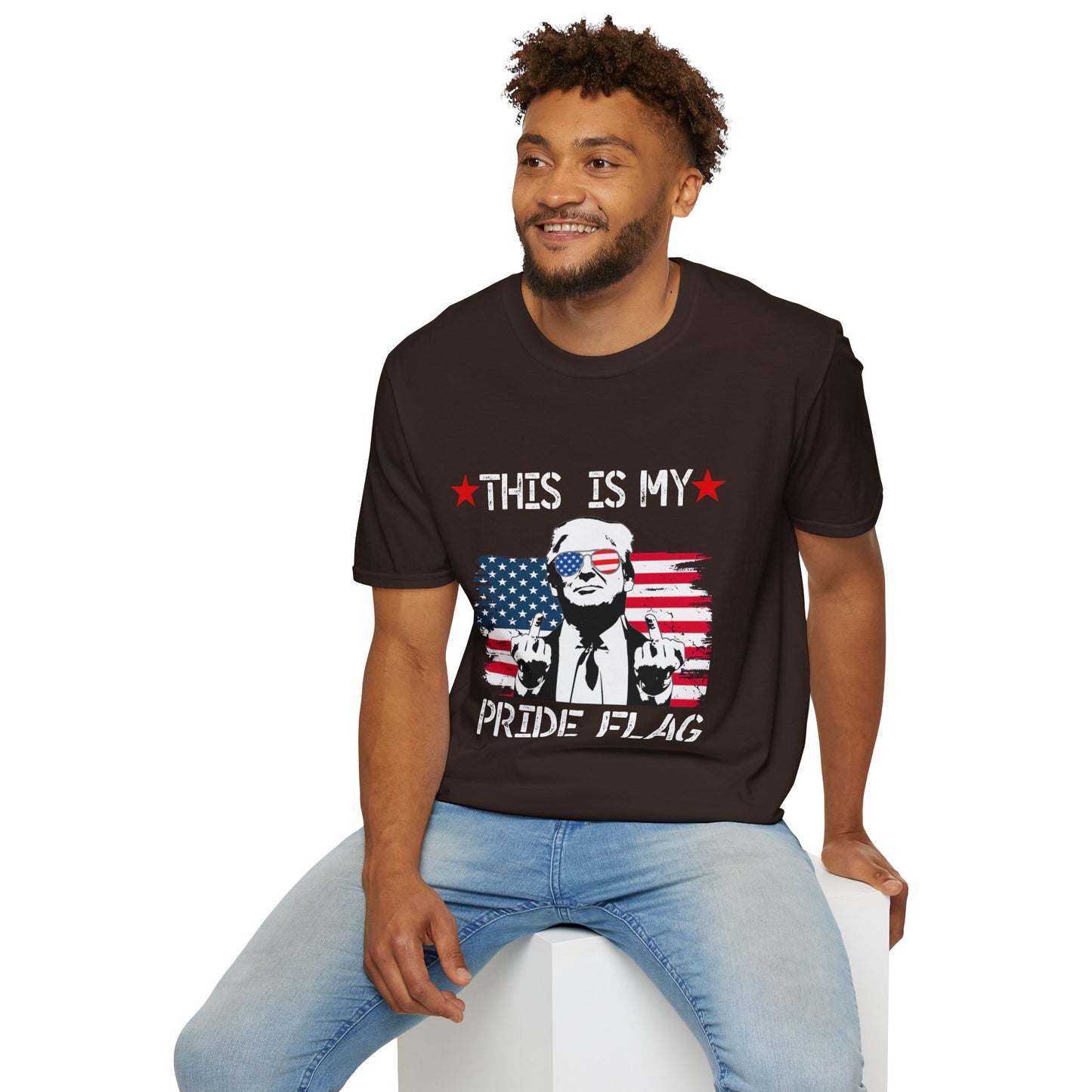 Trump This Is My Pride Flag Unisex T-Shirt