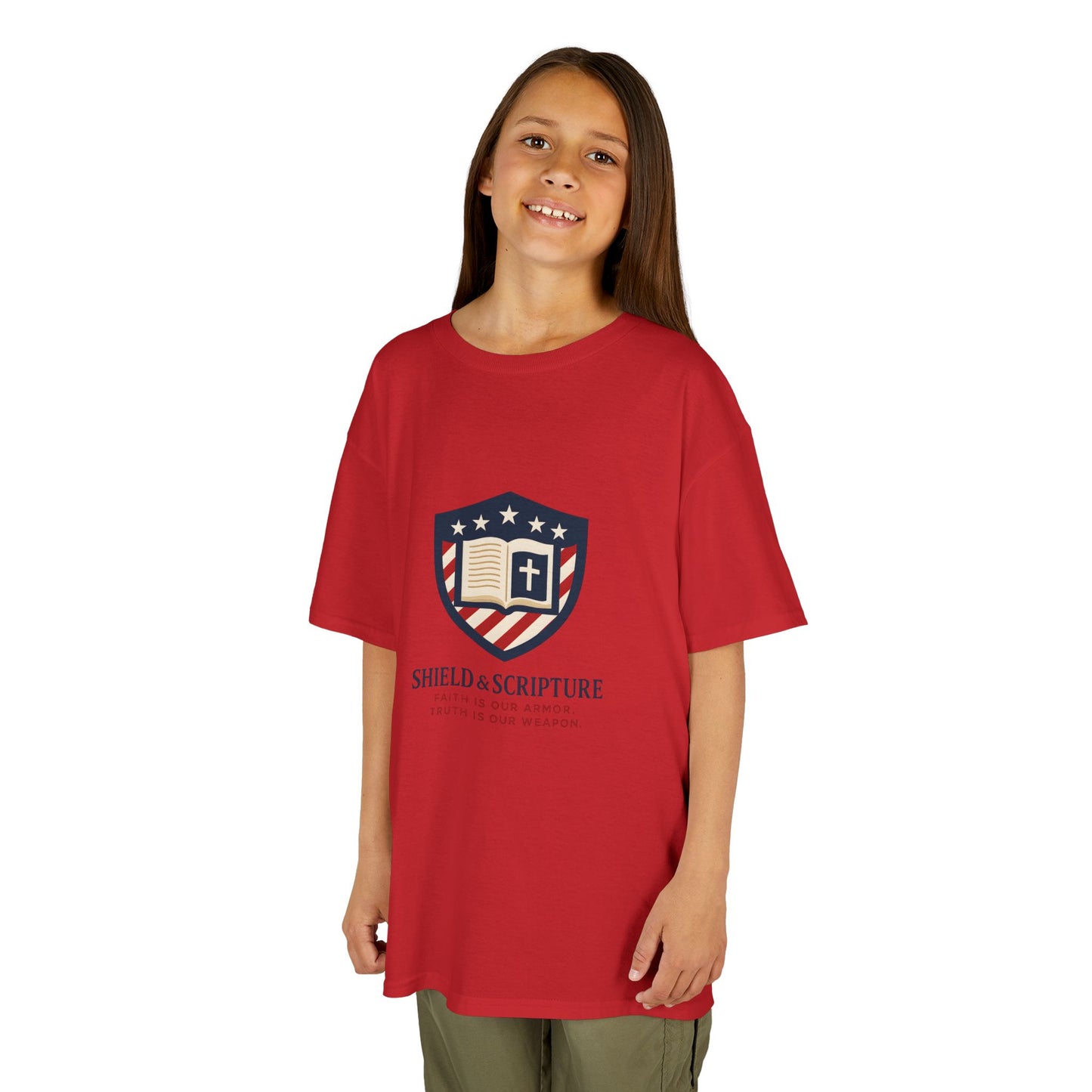 Shield & Scripture Kids Tee Daily Wear