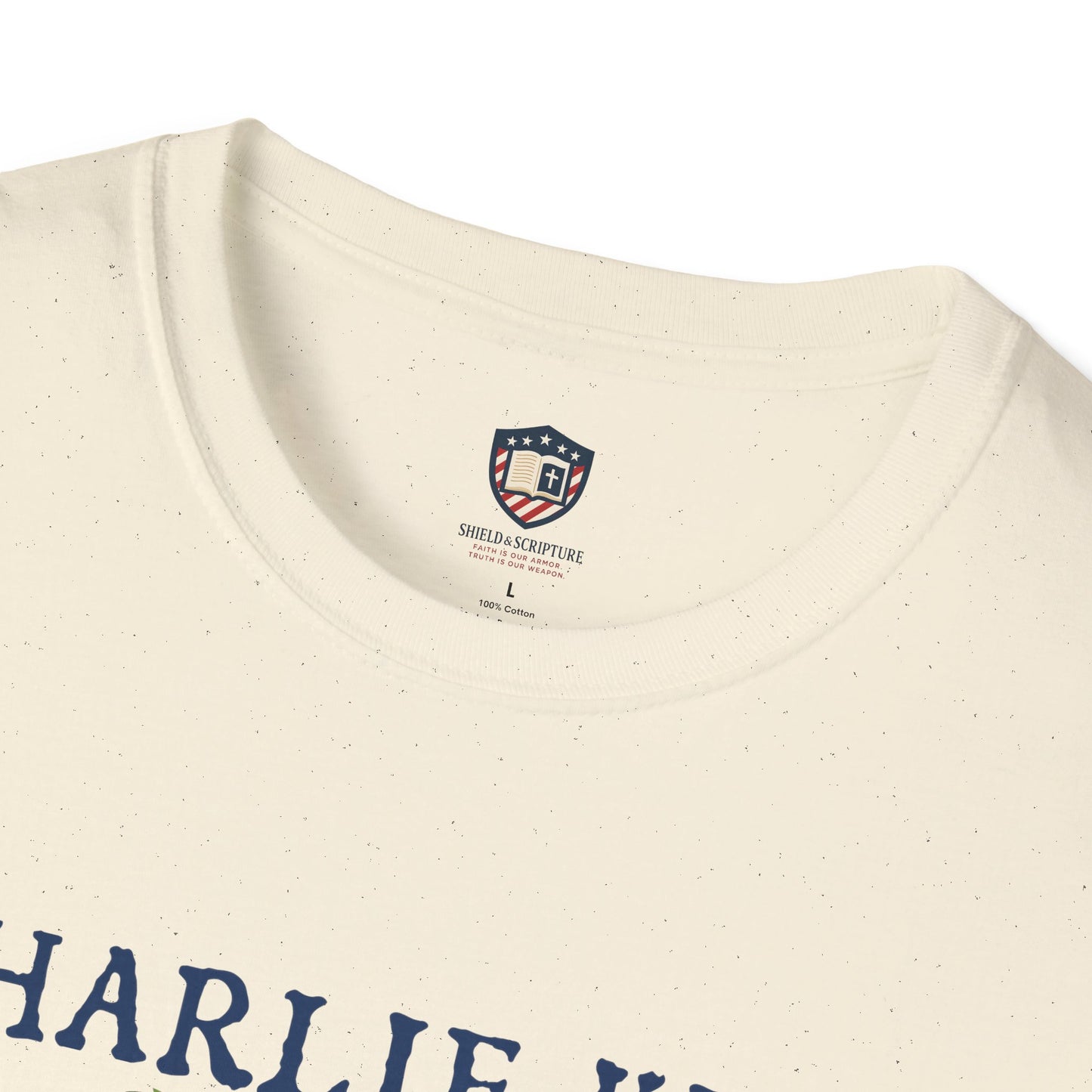 Patriotic Graphic T-Shirt, Charlie Kirk American Pride Unisex Tee