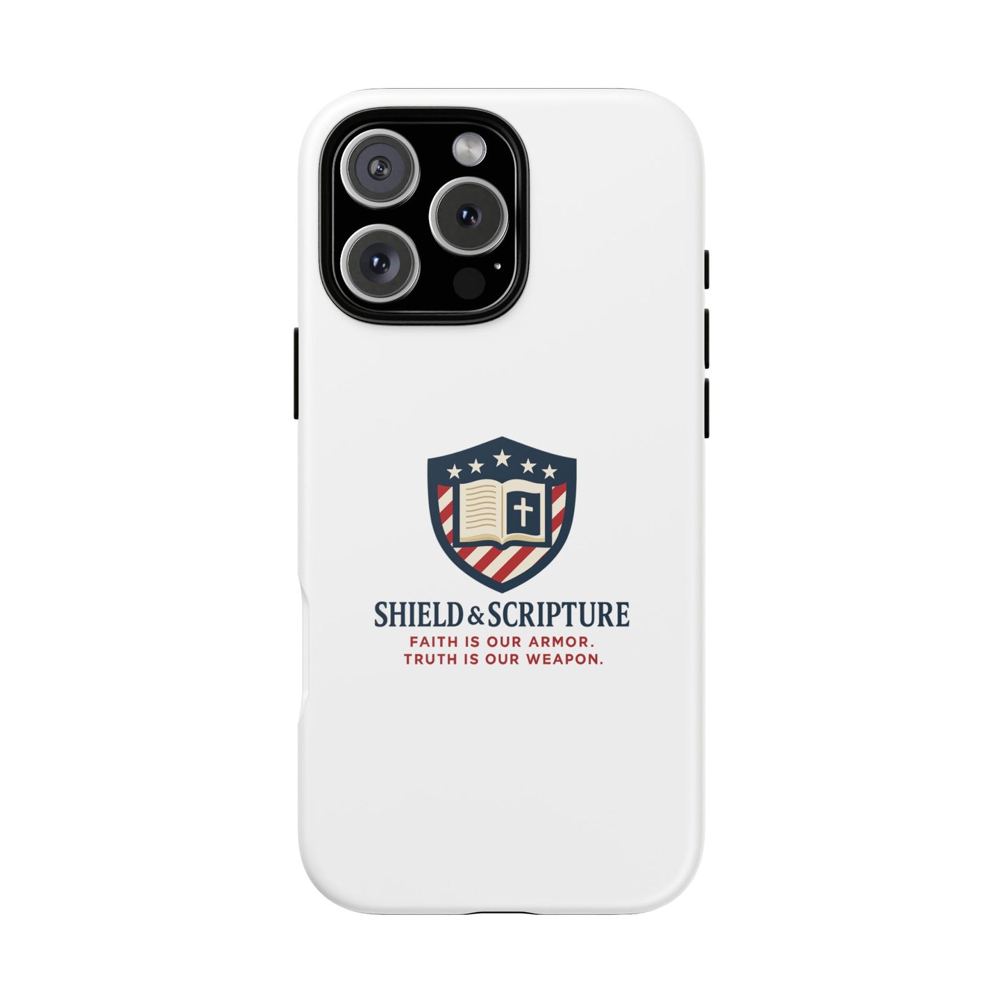 Shield & Scripture Phone Case