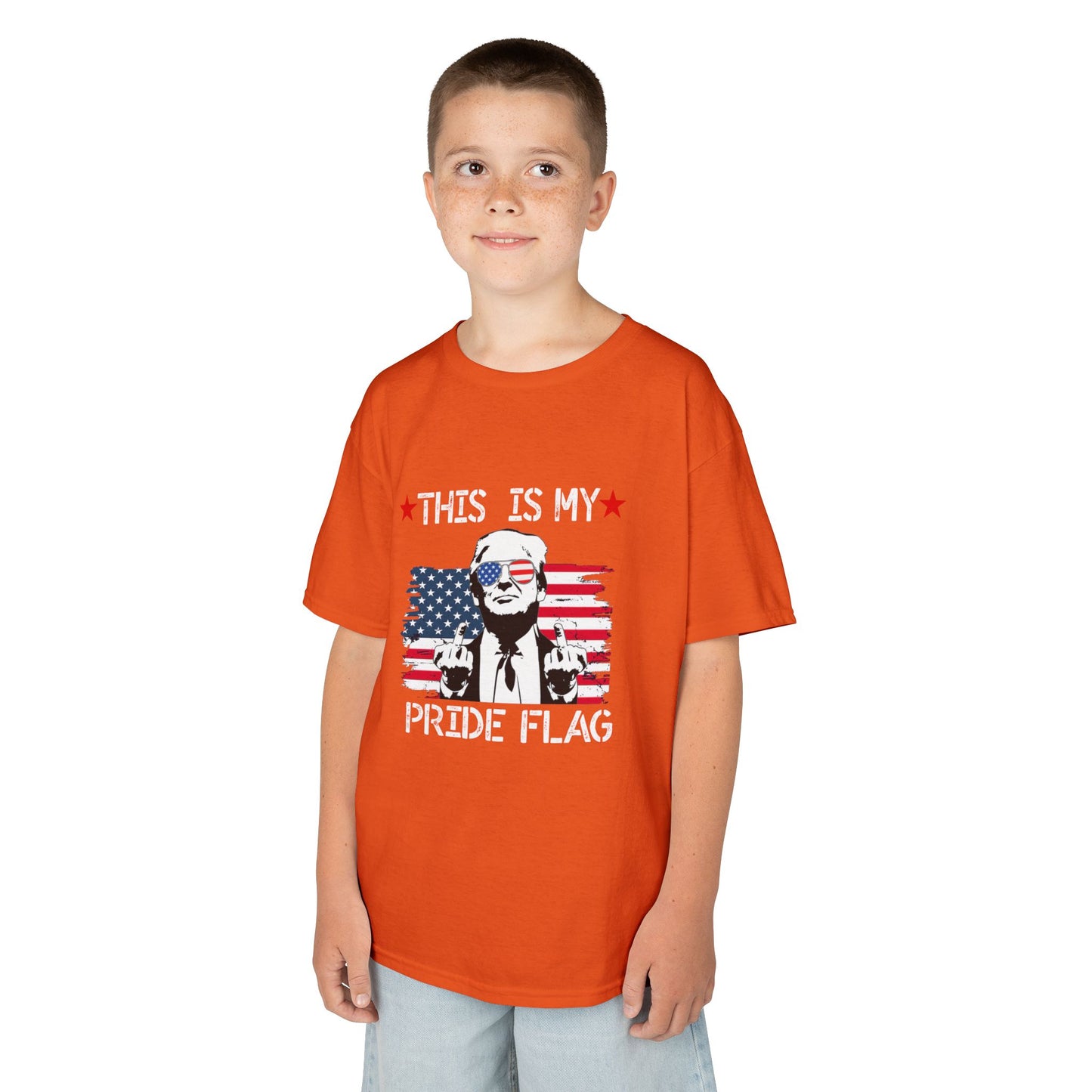 Trump This Is My Pride Flag Kid's T-Shirt