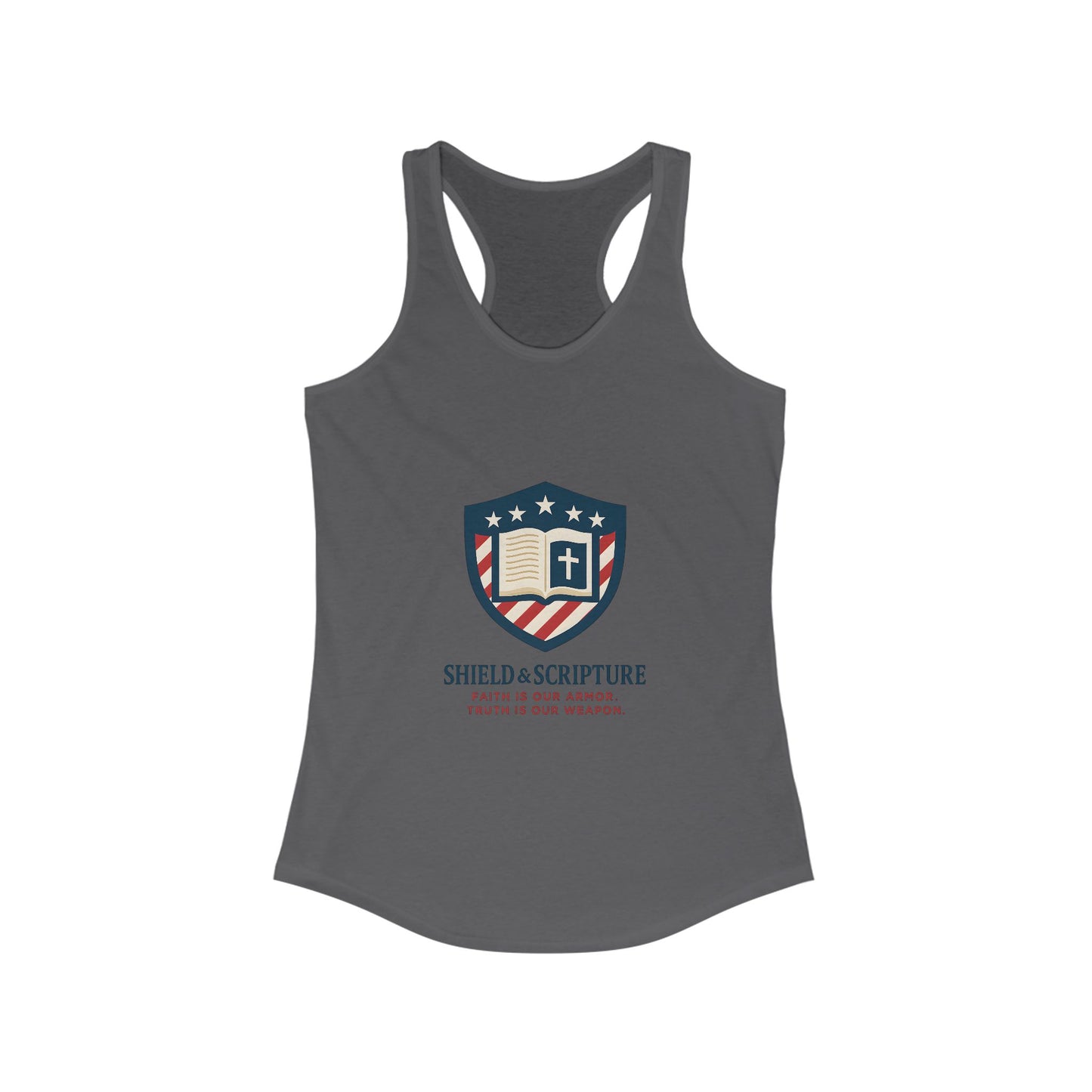 Shield & Scripture Women's Racerback Tee