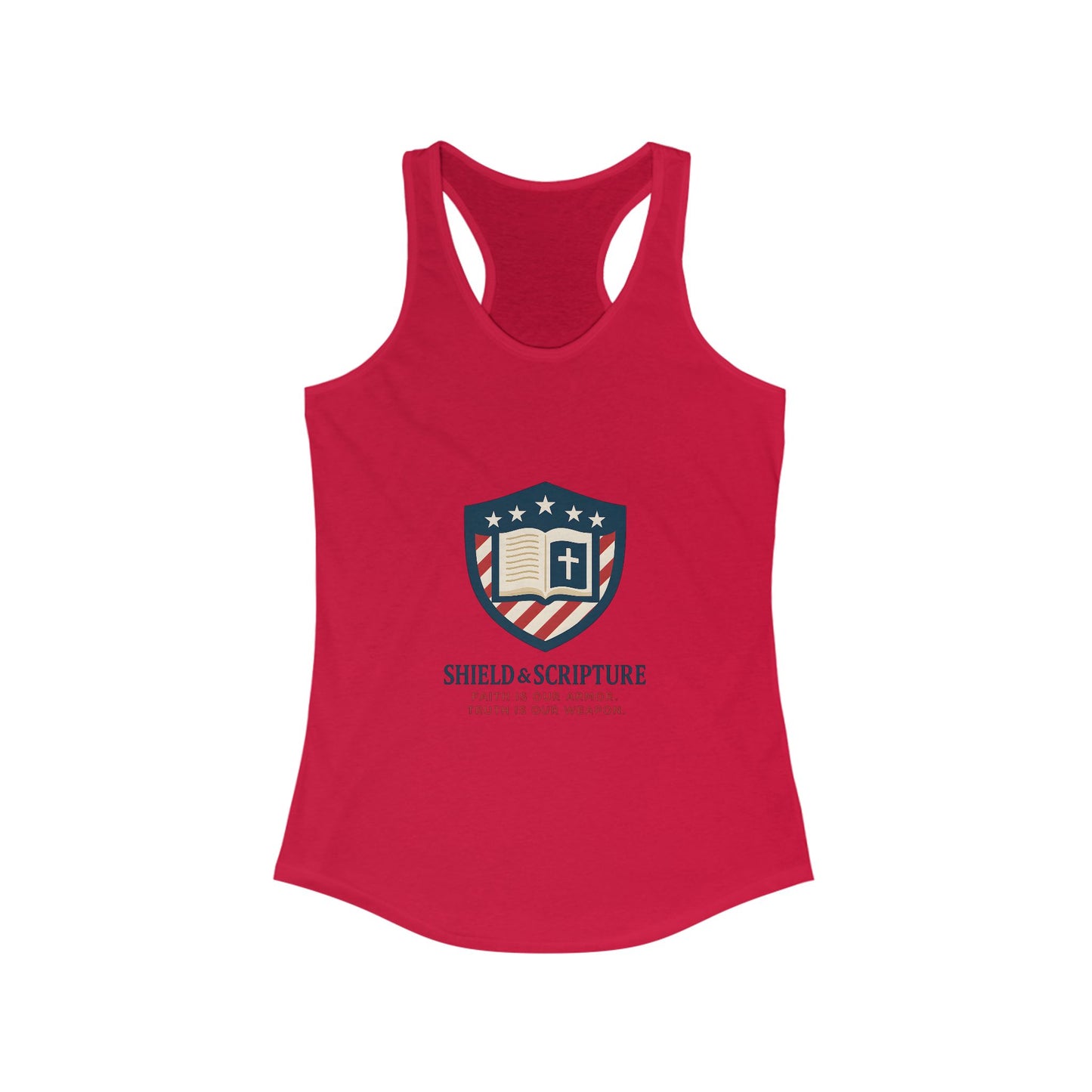 Shield & Scripture Women's Racerback Tee