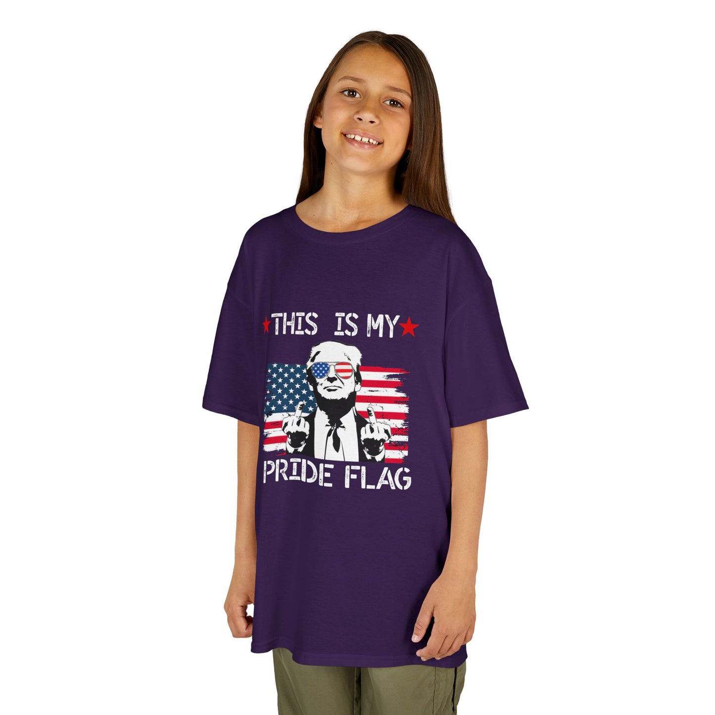 Trump This Is My Pride Flag Kid's T-Shirt