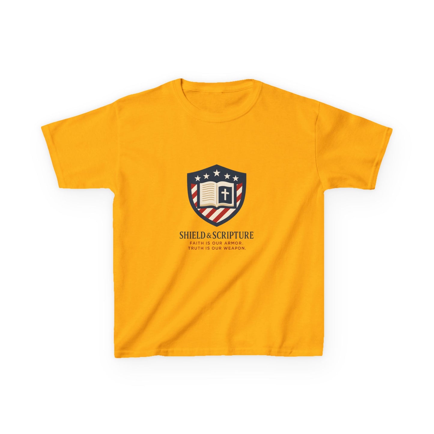 Shield & Scripture Kids Tee Daily Wear
