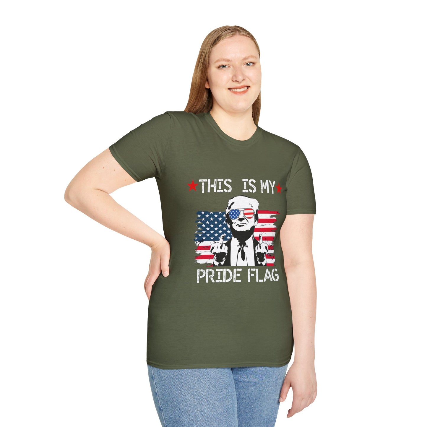 Trump This Is My Pride Flag Unisex T-Shirt