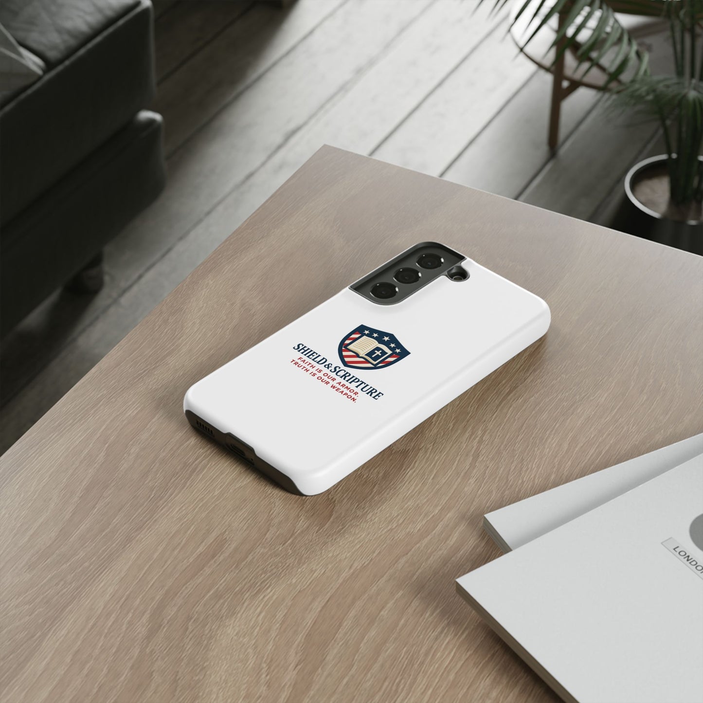 Shield & Scripture Phone Case