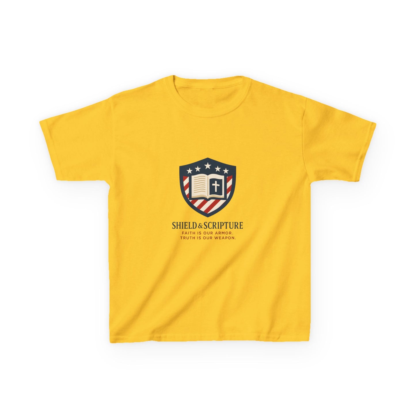Shield & Scripture Kids Tee Daily Wear