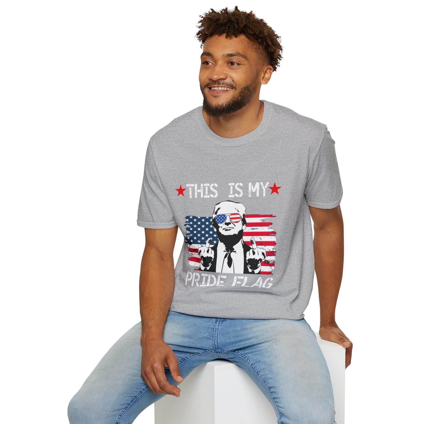 Trump This Is My Pride Flag Unisex T-Shirt