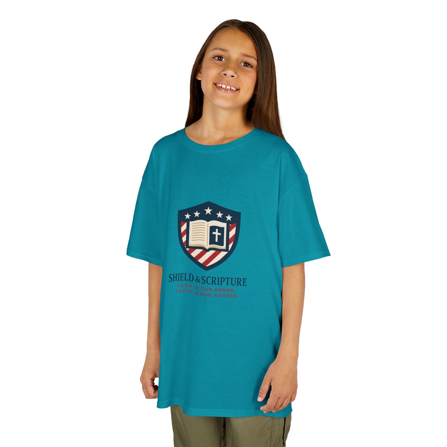 Shield & Scripture Kids Tee Daily Wear