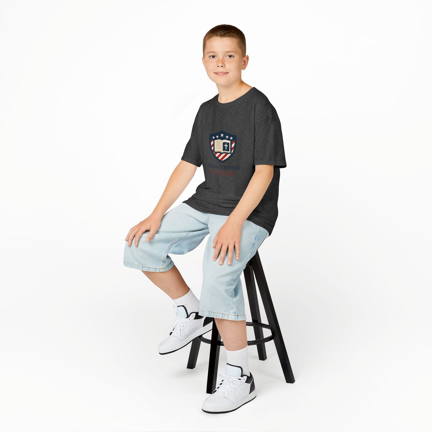 Shield & Scripture Kids Tee Daily Wear