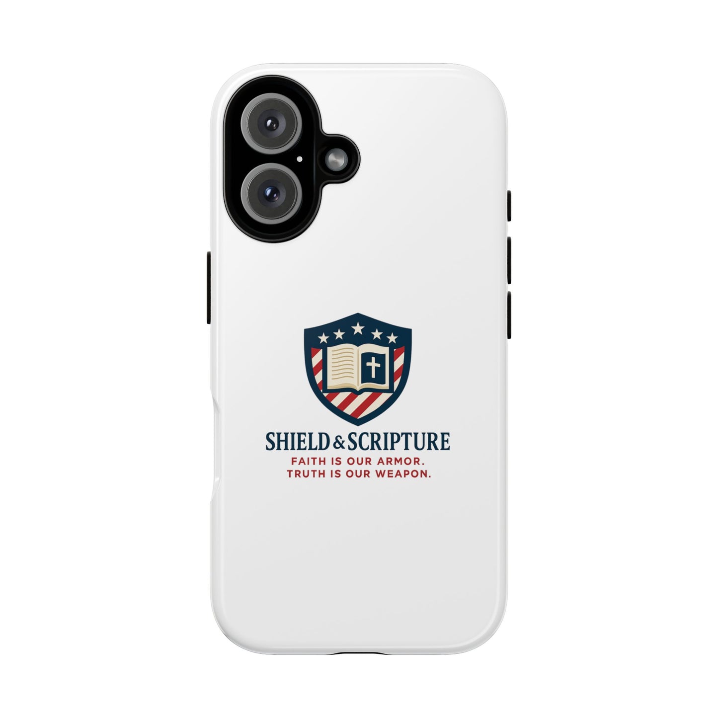 Shield & Scripture Phone Case