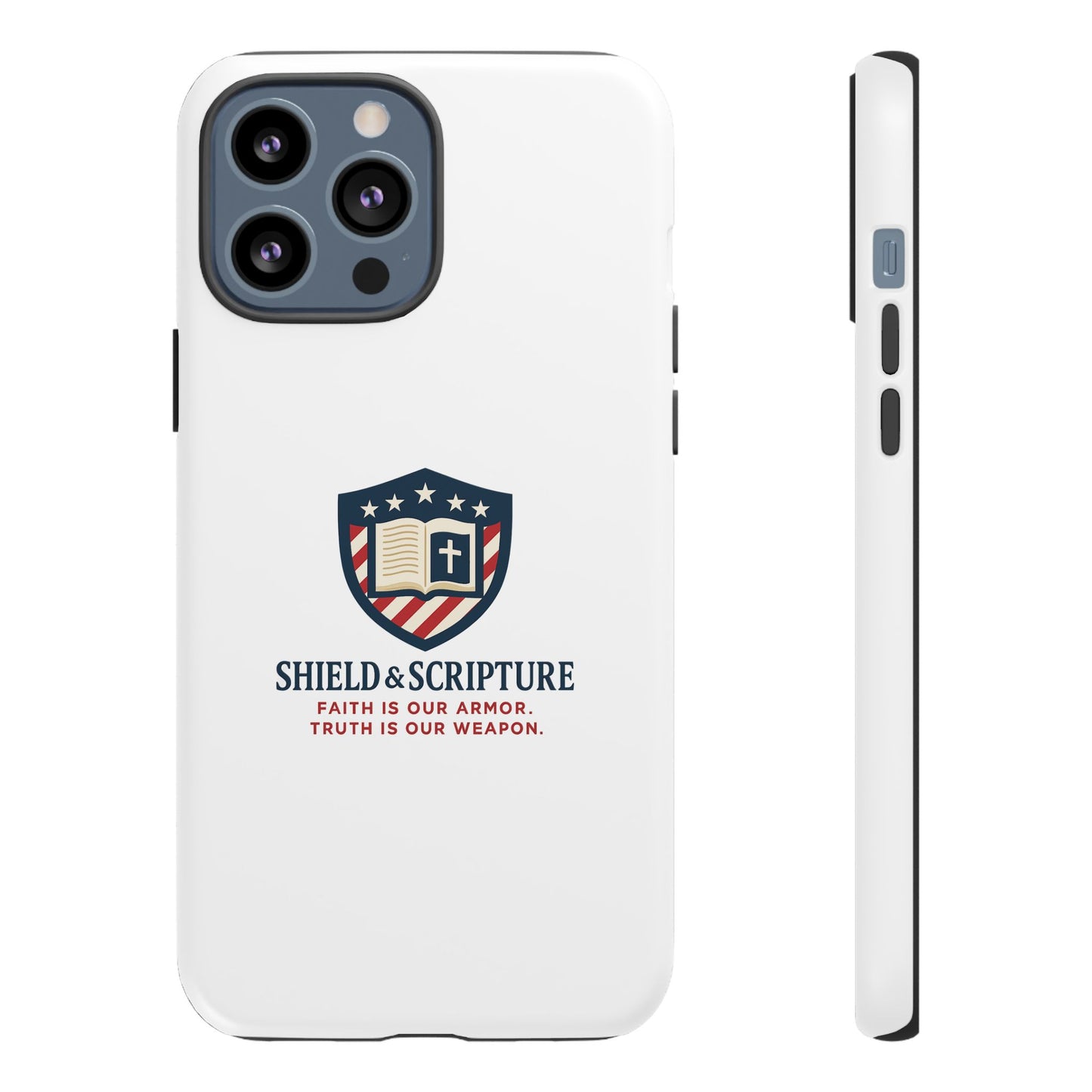 Shield & Scripture Phone Case