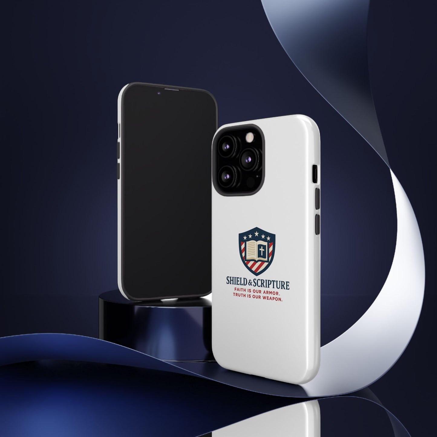 Shield & Scripture Phone Case