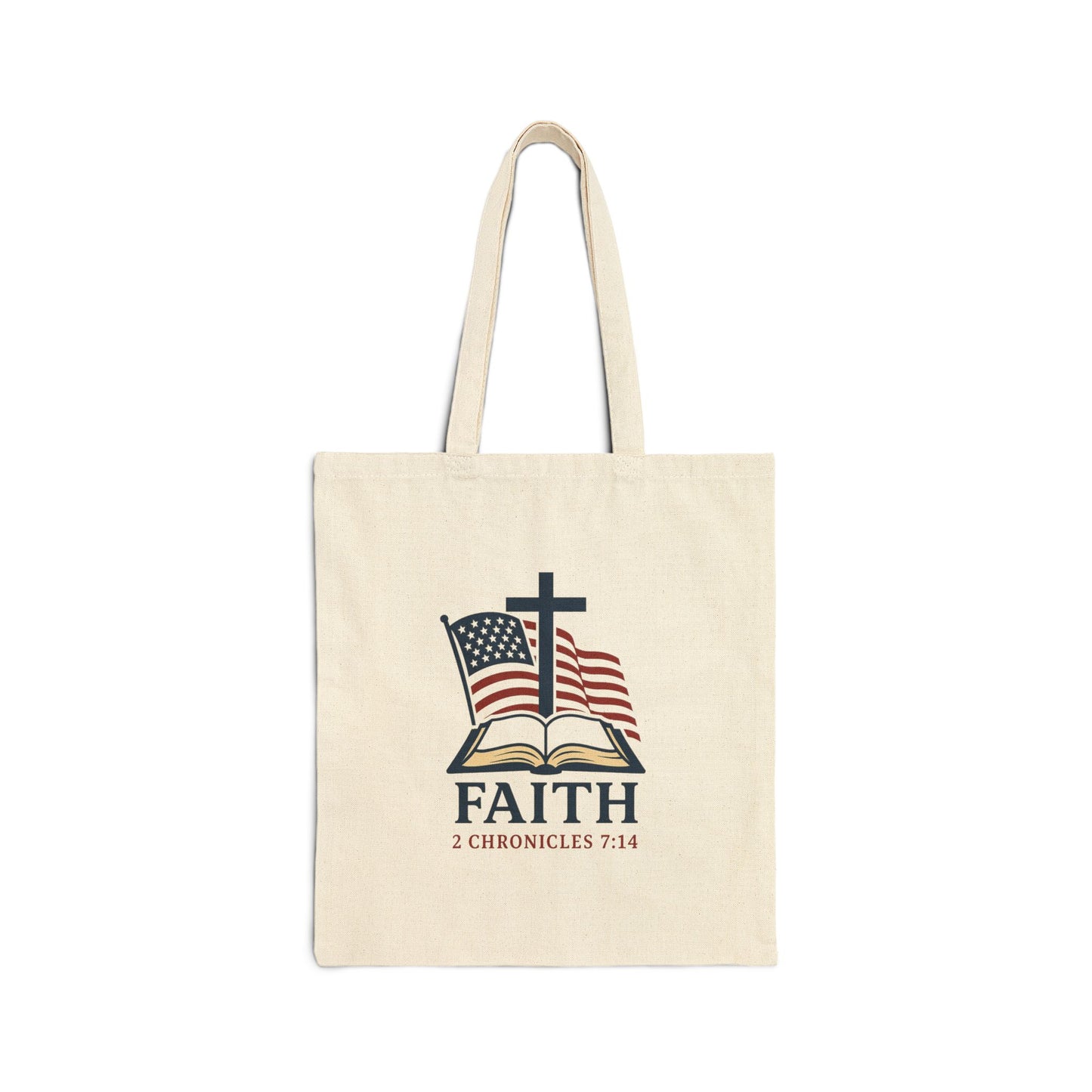 Faith Canvas Tote Bag