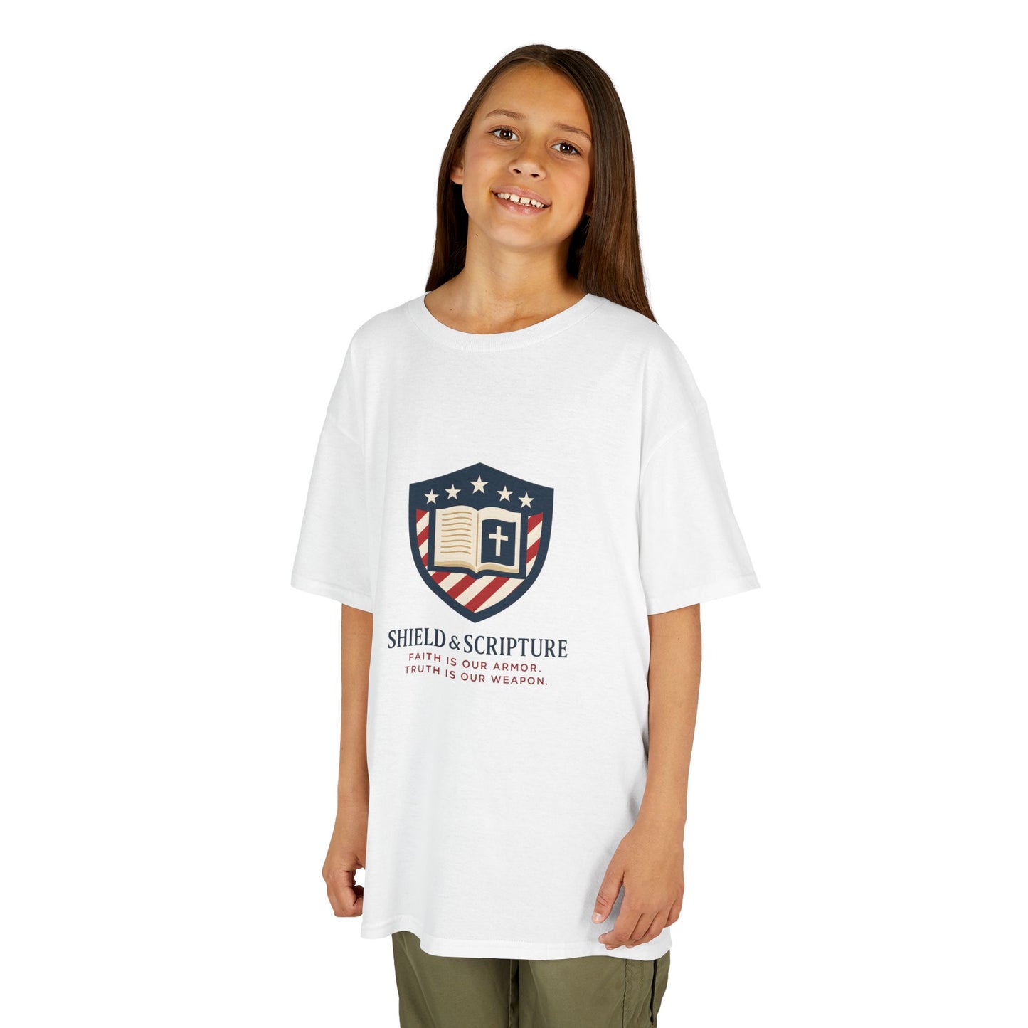 Shield & Scripture Kids Tee Daily Wear
