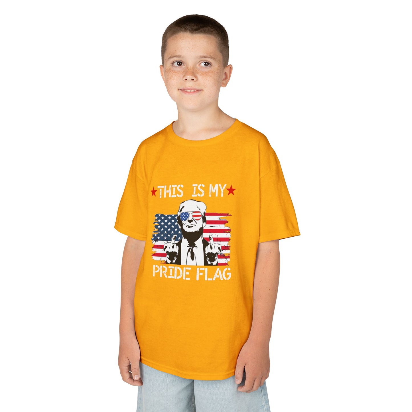 Trump This Is My Pride Flag Kid's T-Shirt