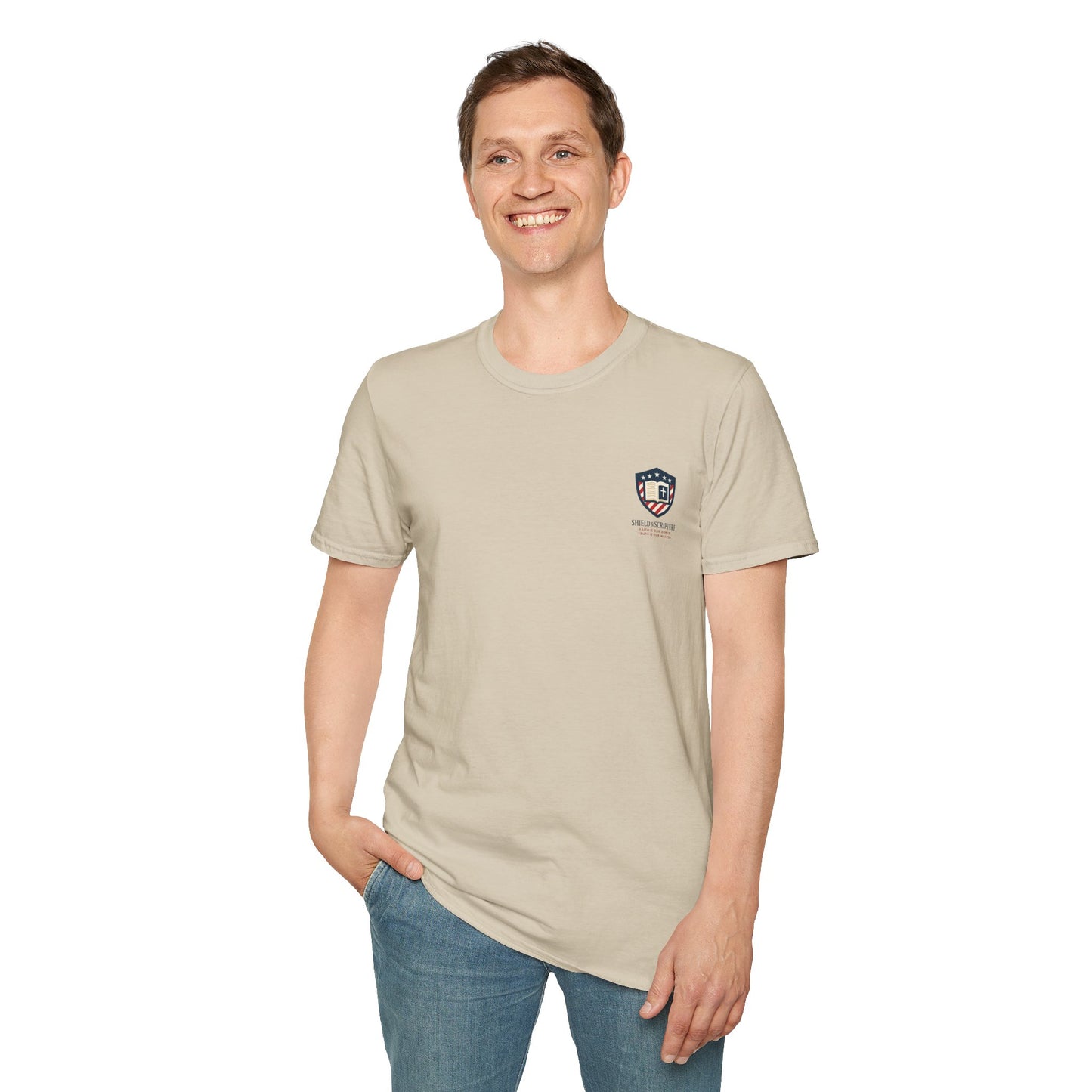 Lion of Judah USA Flag Unisex T-Shirt