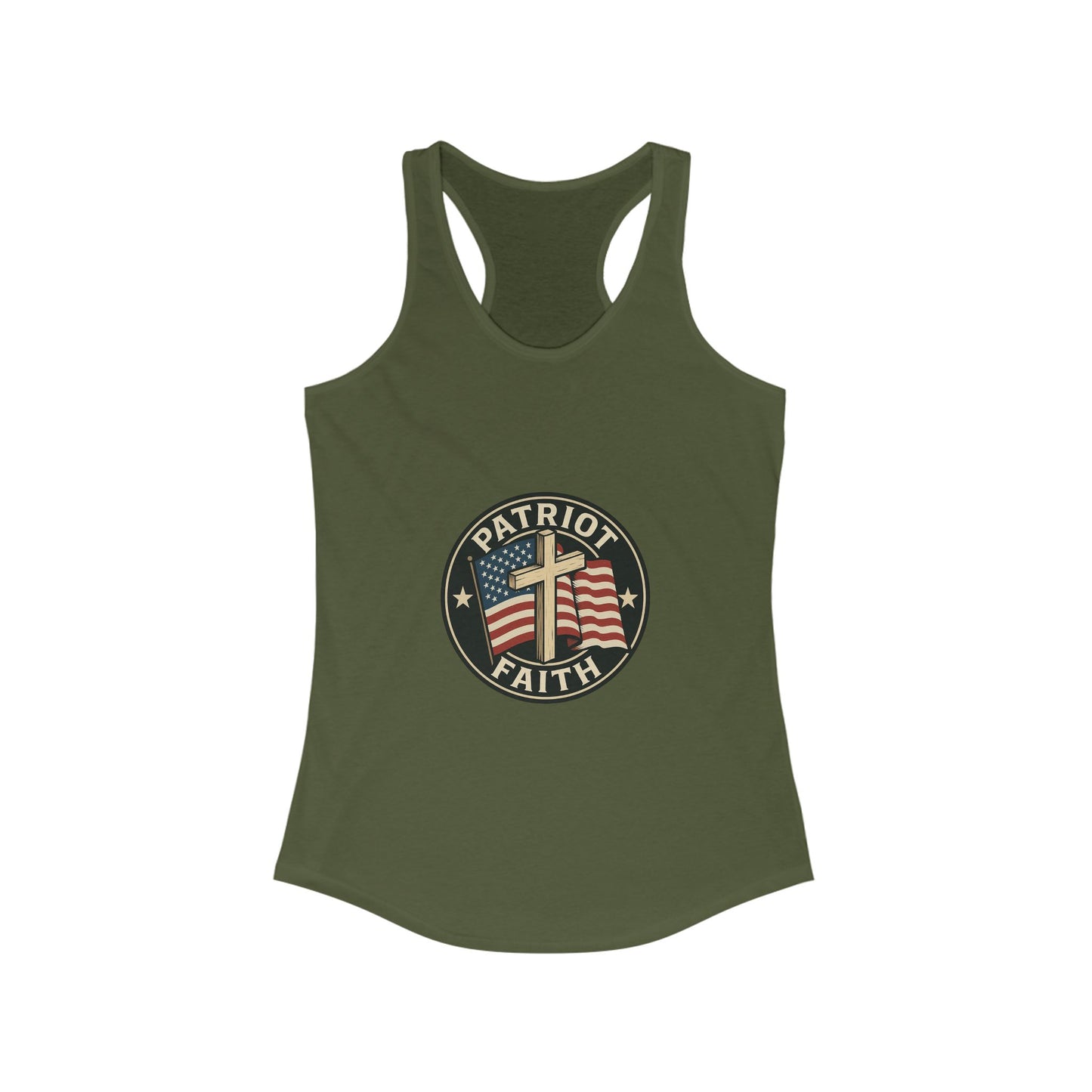Patriot Faith Women's Racerback Tank
