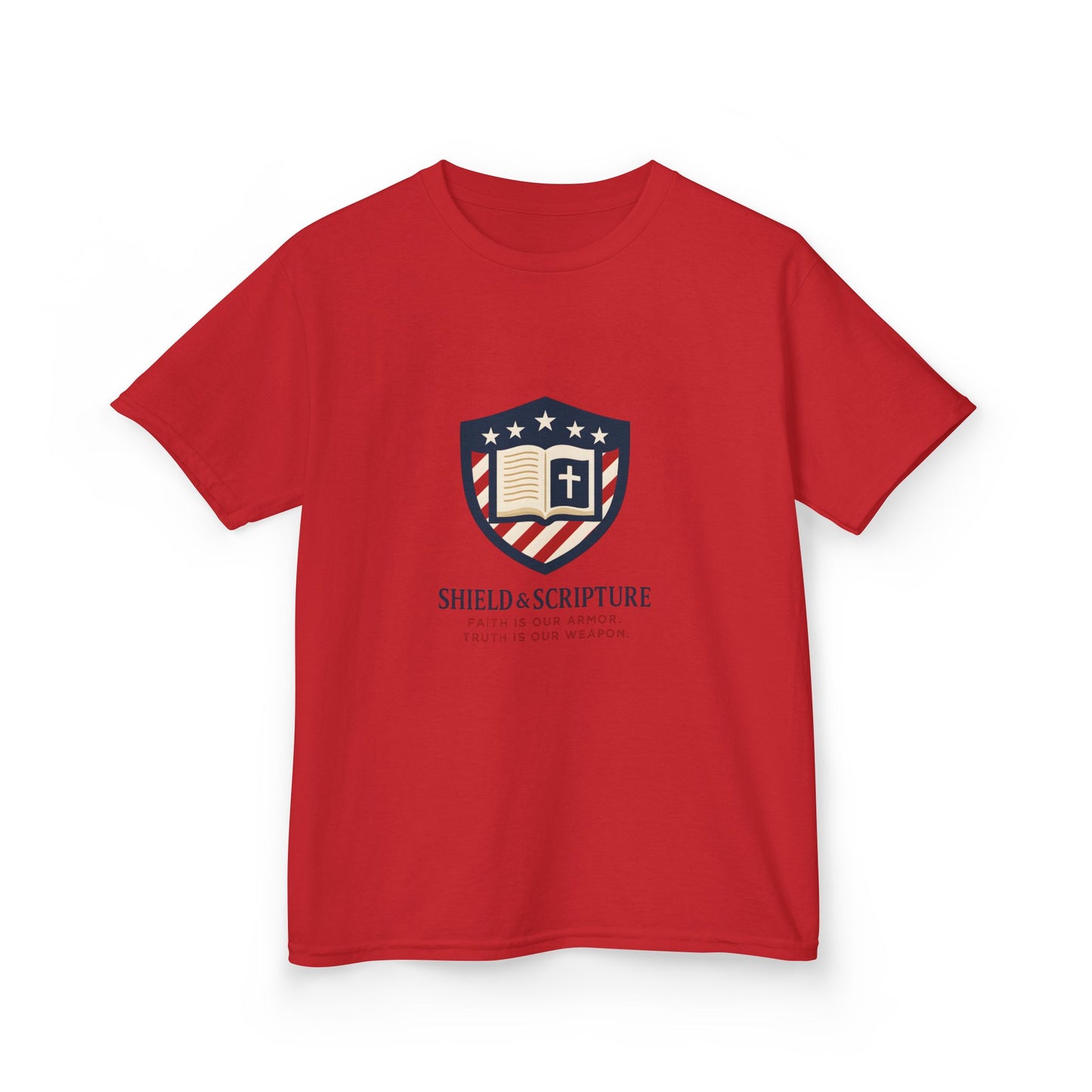 Shield & Scripture Kids Tee Daily Wear