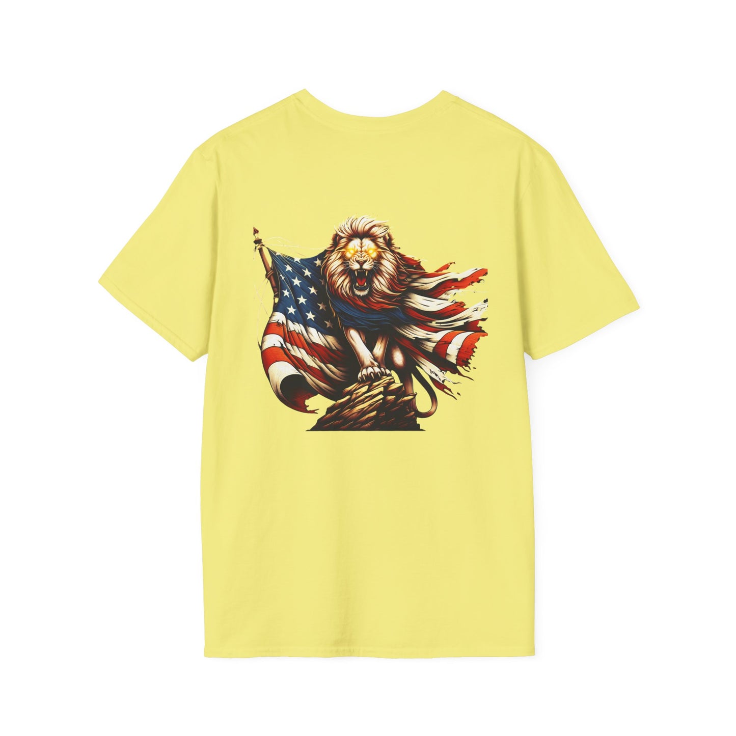 Lion of Judah USA Flag Unisex T-Shirt