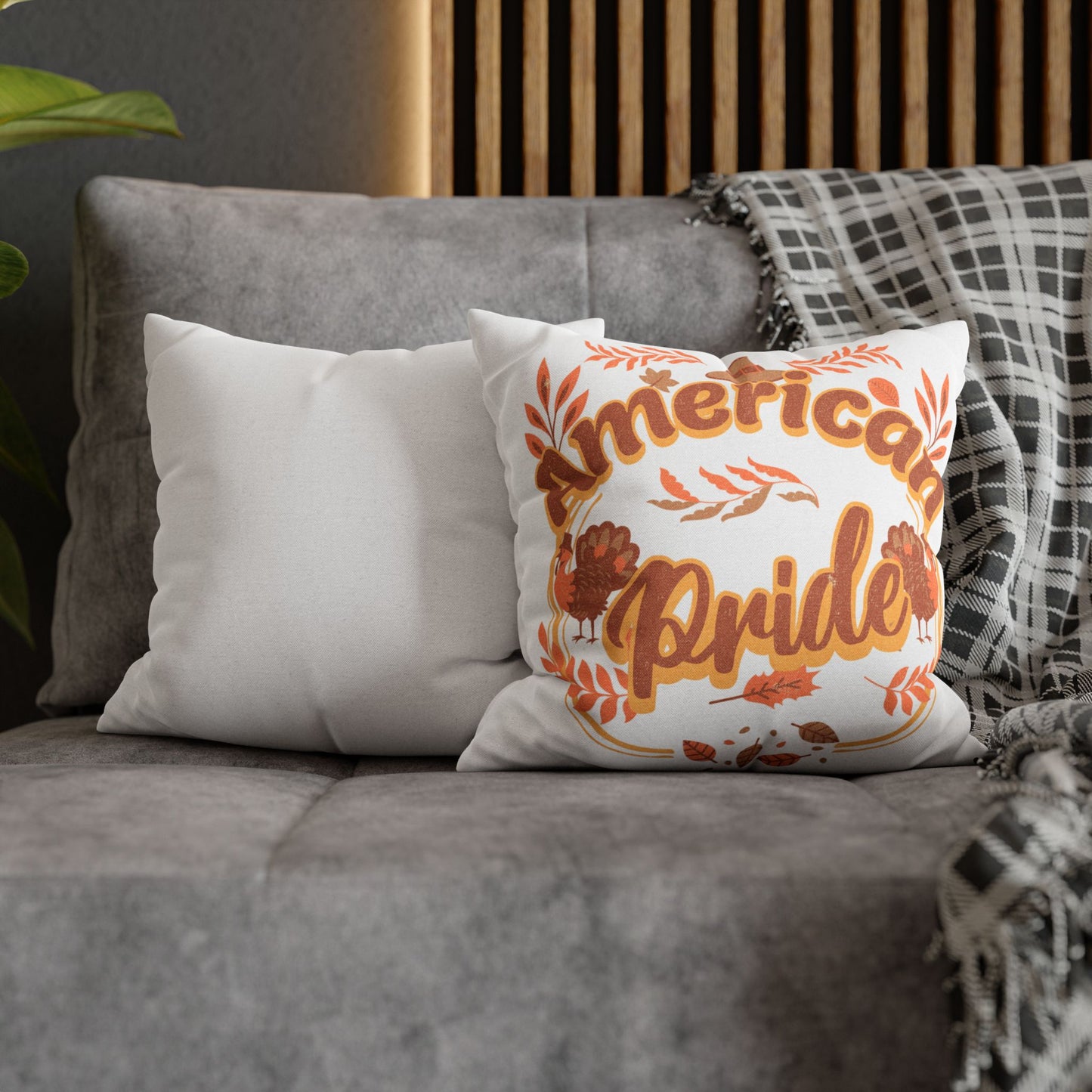 American Pride Cushion Cover, Fall Decor