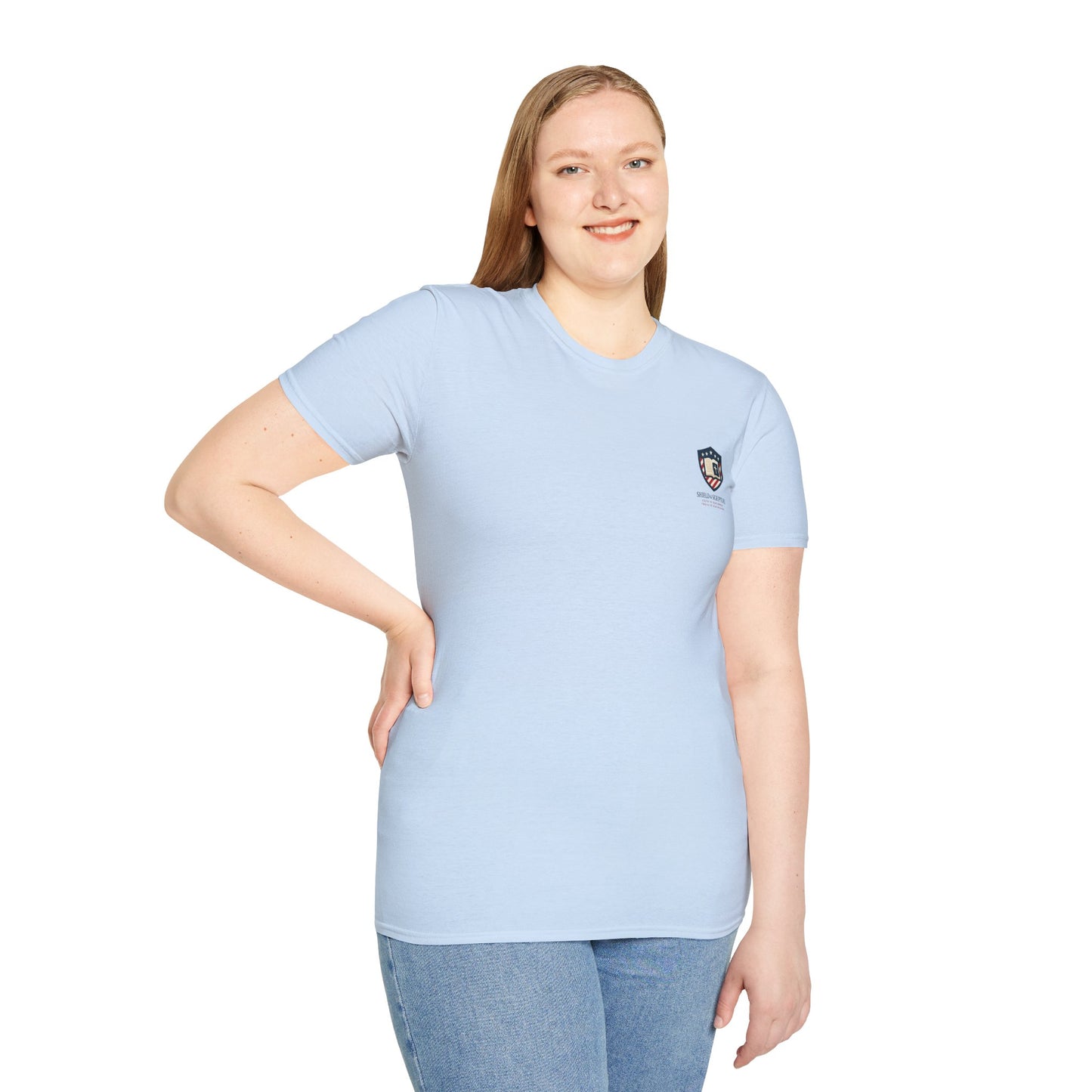 Lion of Judah USA Flag Unisex T-Shirt