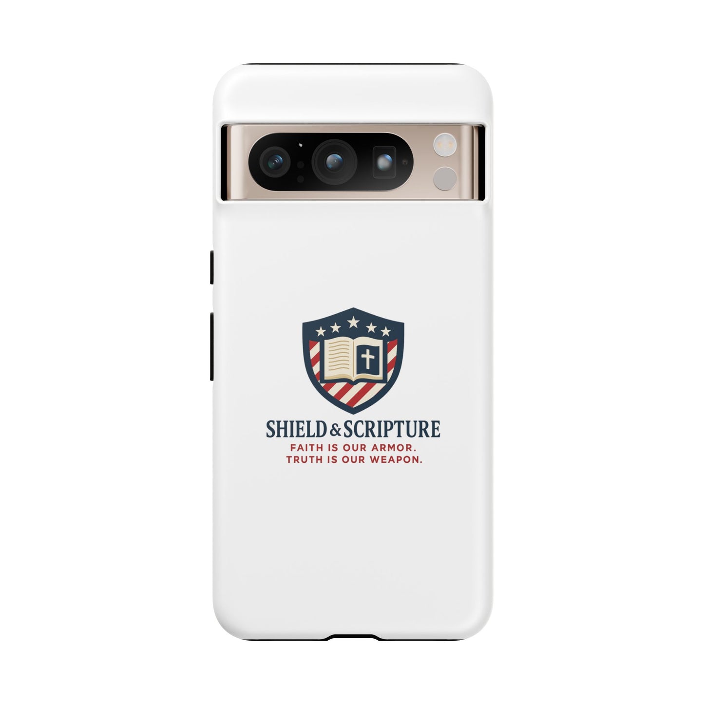 Shield & Scripture Phone Case