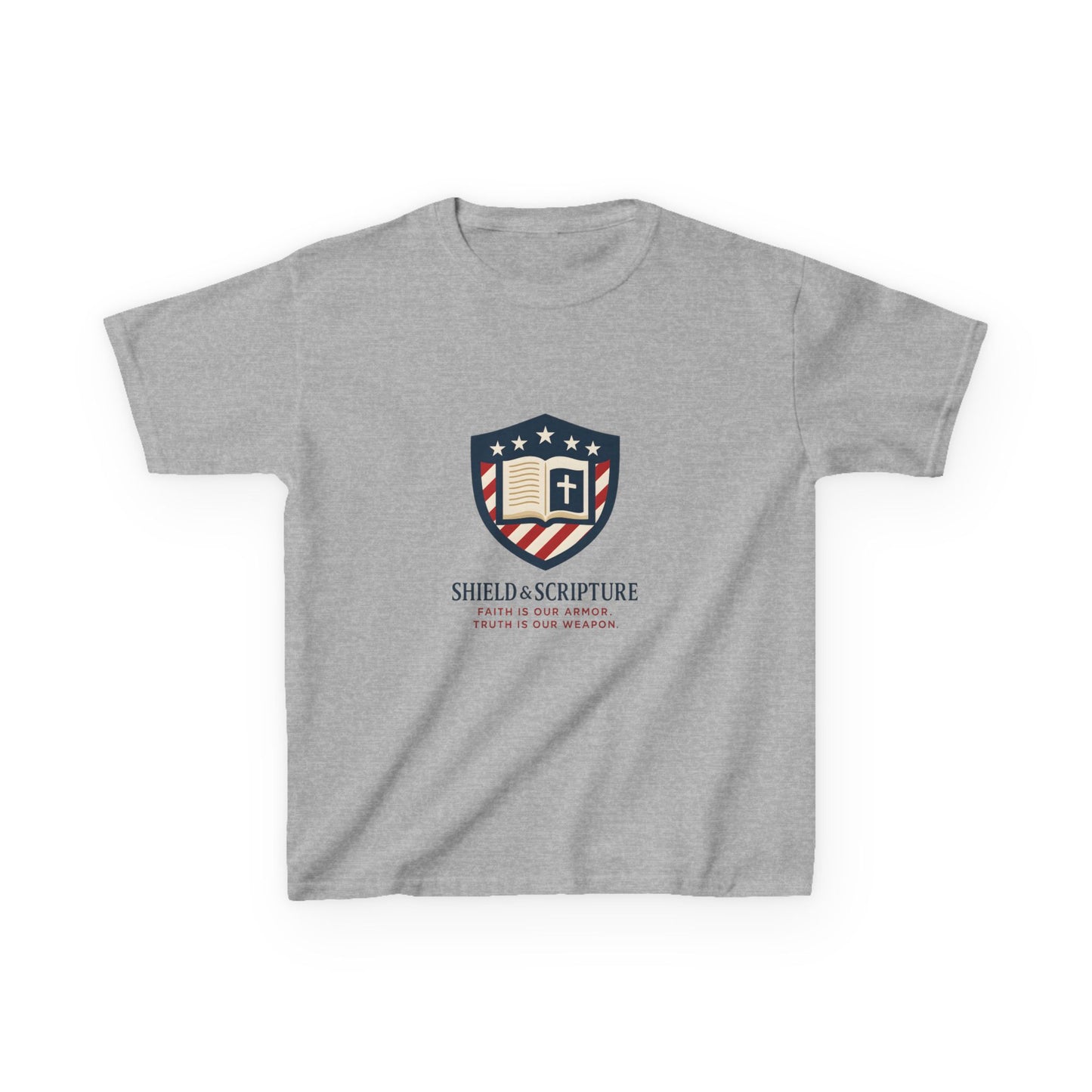 Shield & Scripture Kids Tee Daily Wear