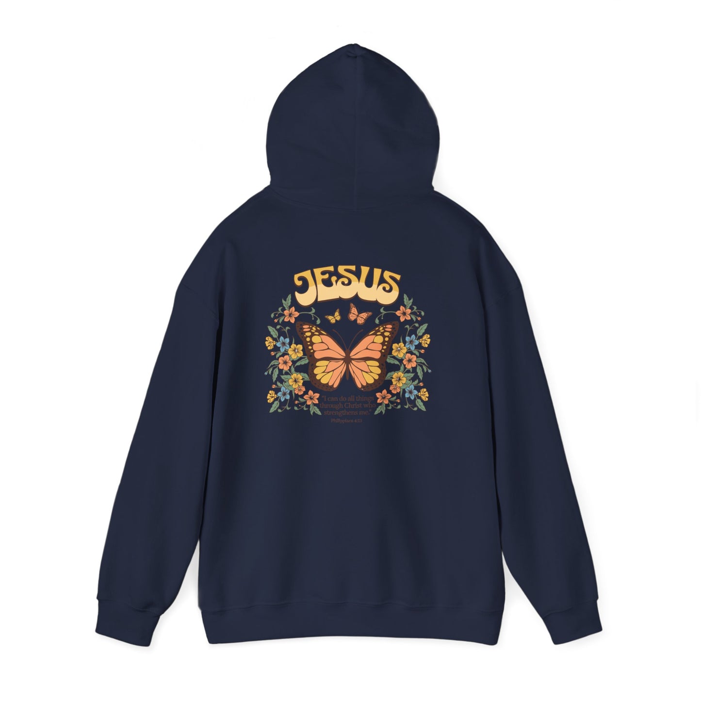 Butterfly JESUS Design Unisex Hoodie