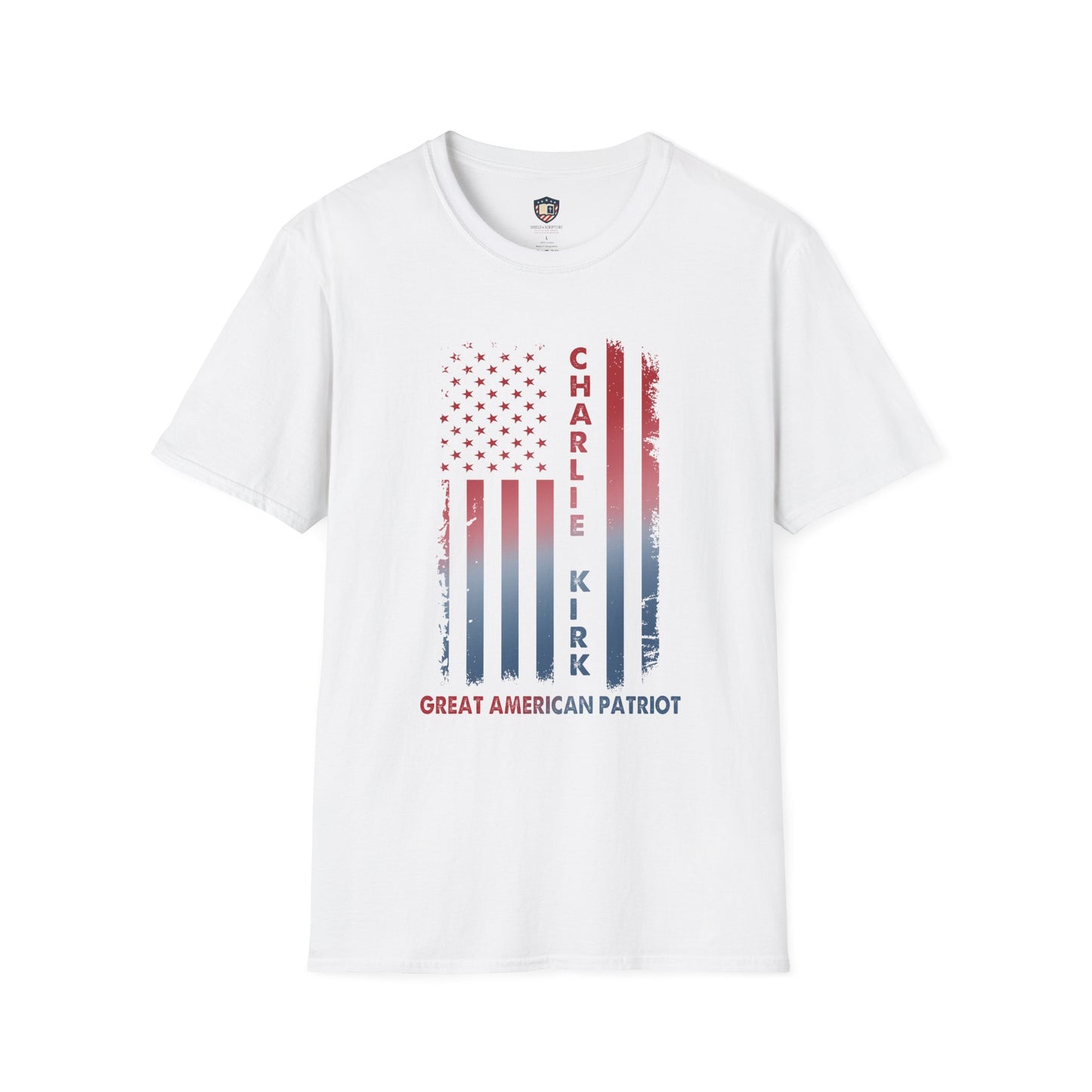 Charlie Kirk Patriot T-Shirt, Unisex Graphic Tee