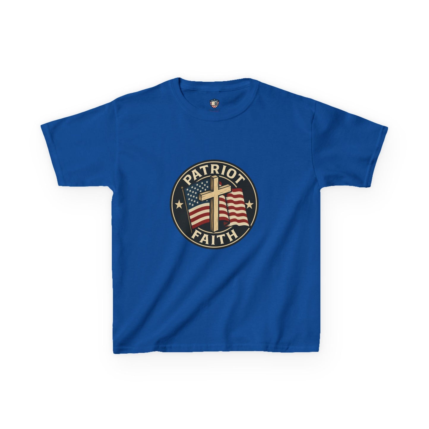 Patriotic Kids Tee - Faith & Freedom Everyday Wear