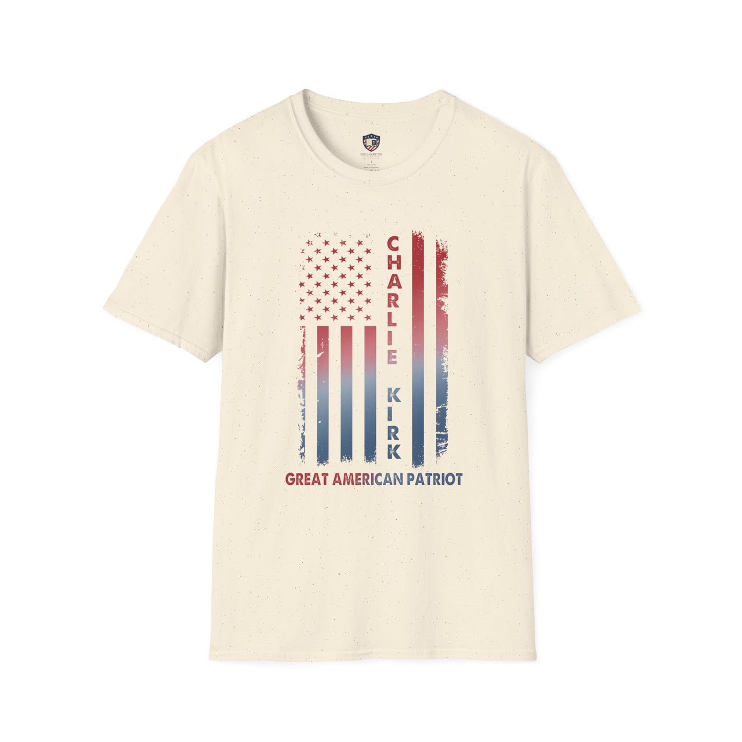 Charlie Kirk Patriot T-Shirt, Unisex Graphic Tee