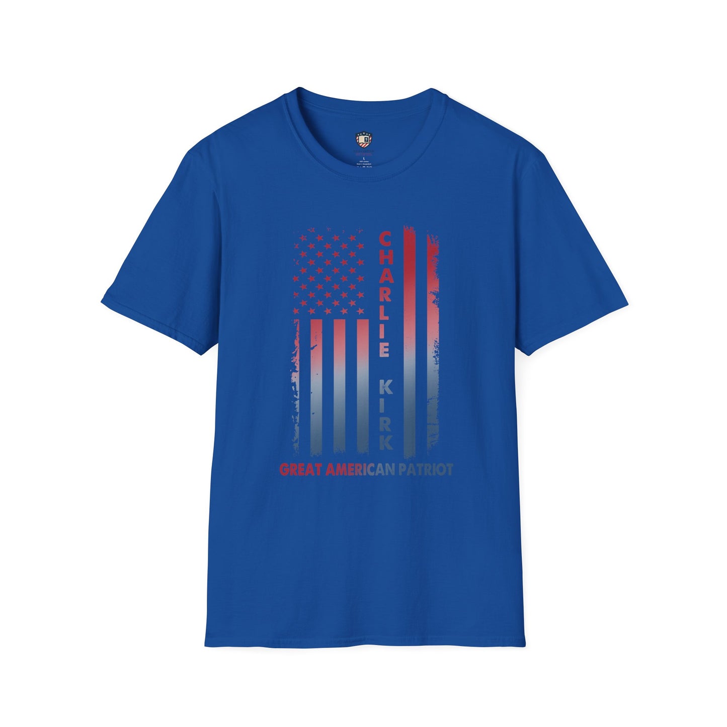 Charlie Kirk Patriot T-Shirt, Unisex Graphic Tee