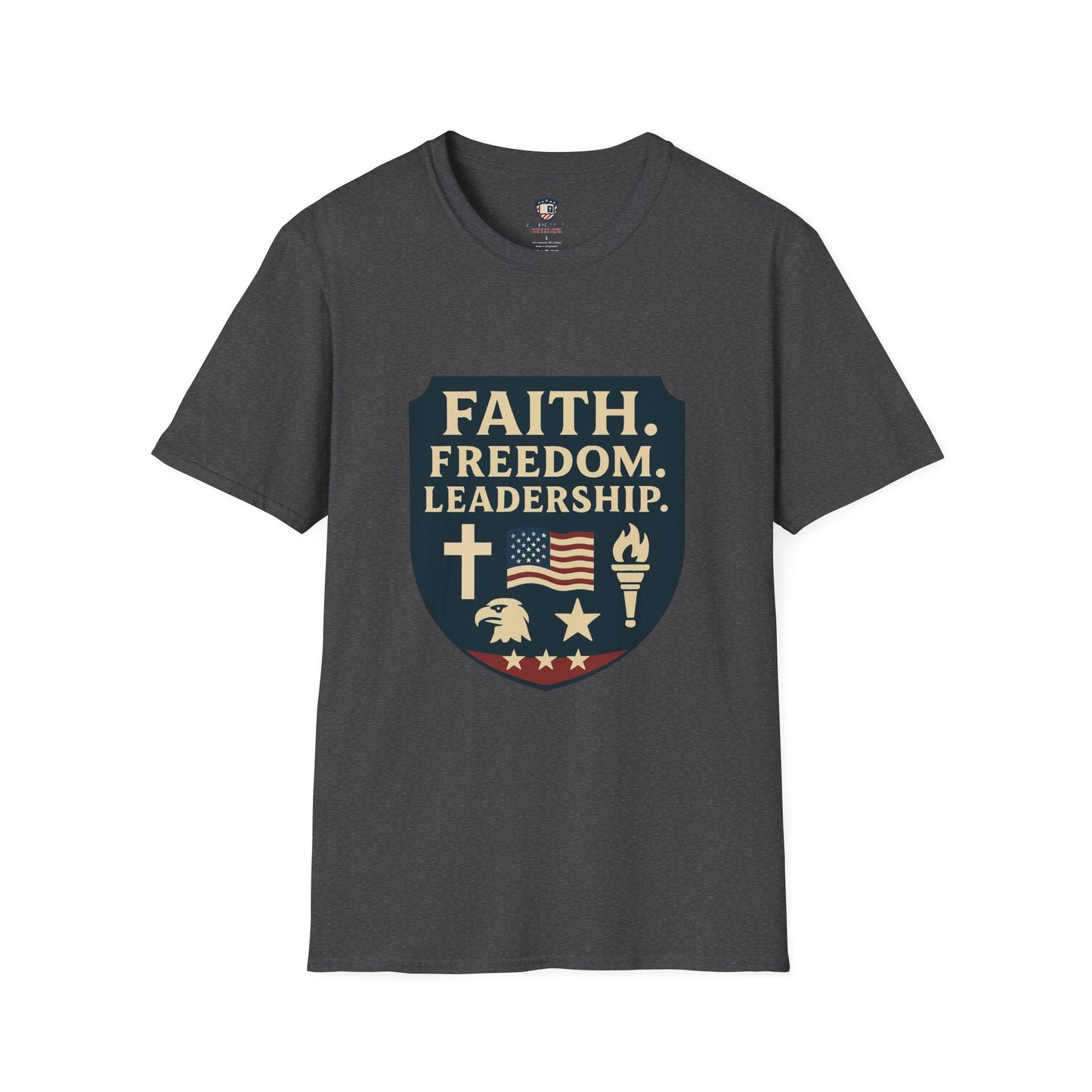 Faith, Freedom, Leadership Unisex T-Shirt