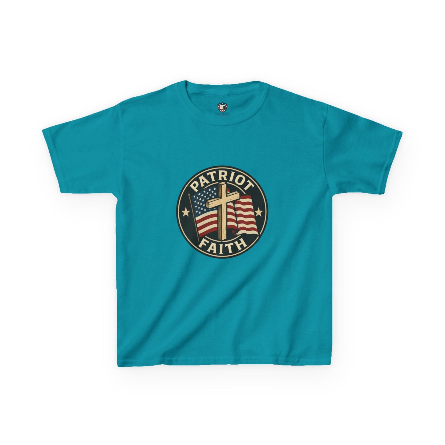 Patriotic Kids Tee - Faith & Freedom Everyday Wear