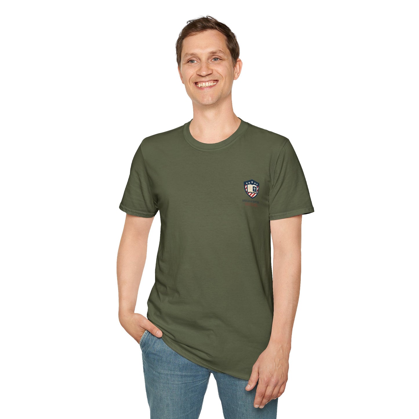 Lion of Judah USA Flag Unisex T-Shirt