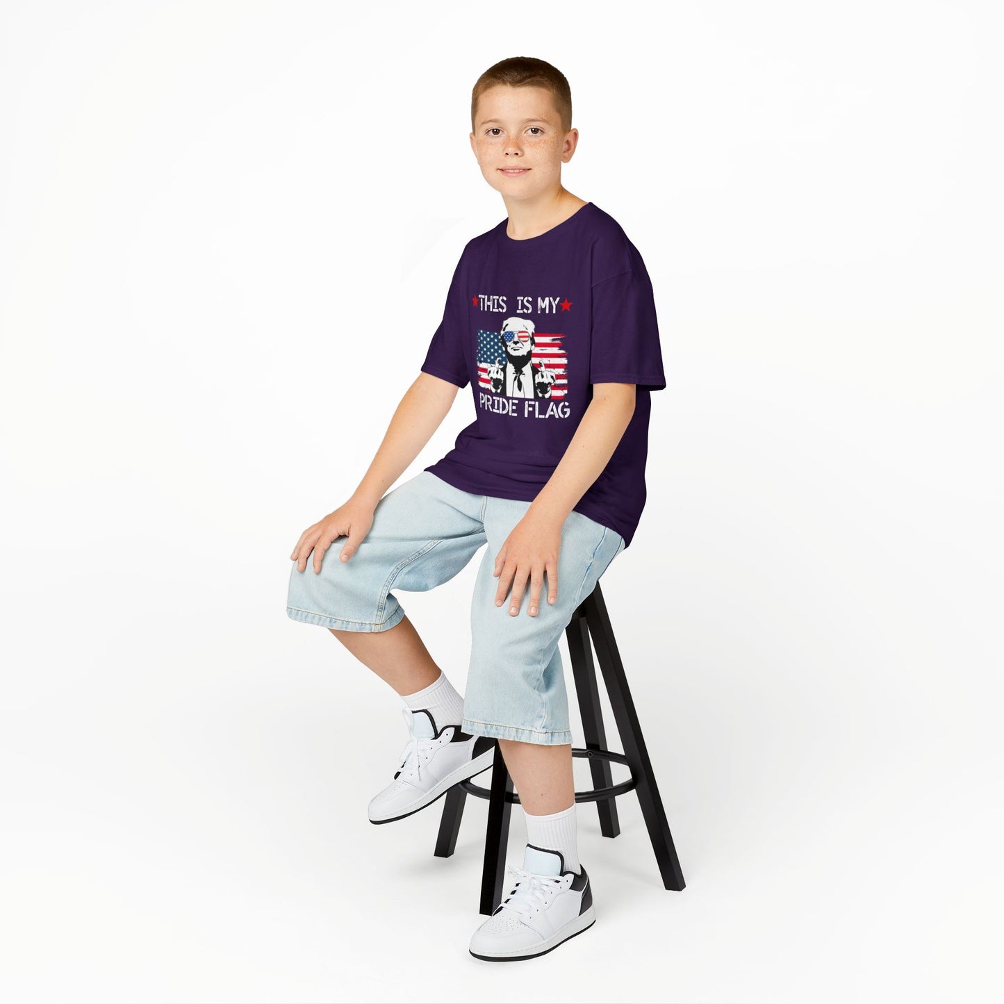 Trump This Is My Pride Flag Kid's T-Shirt