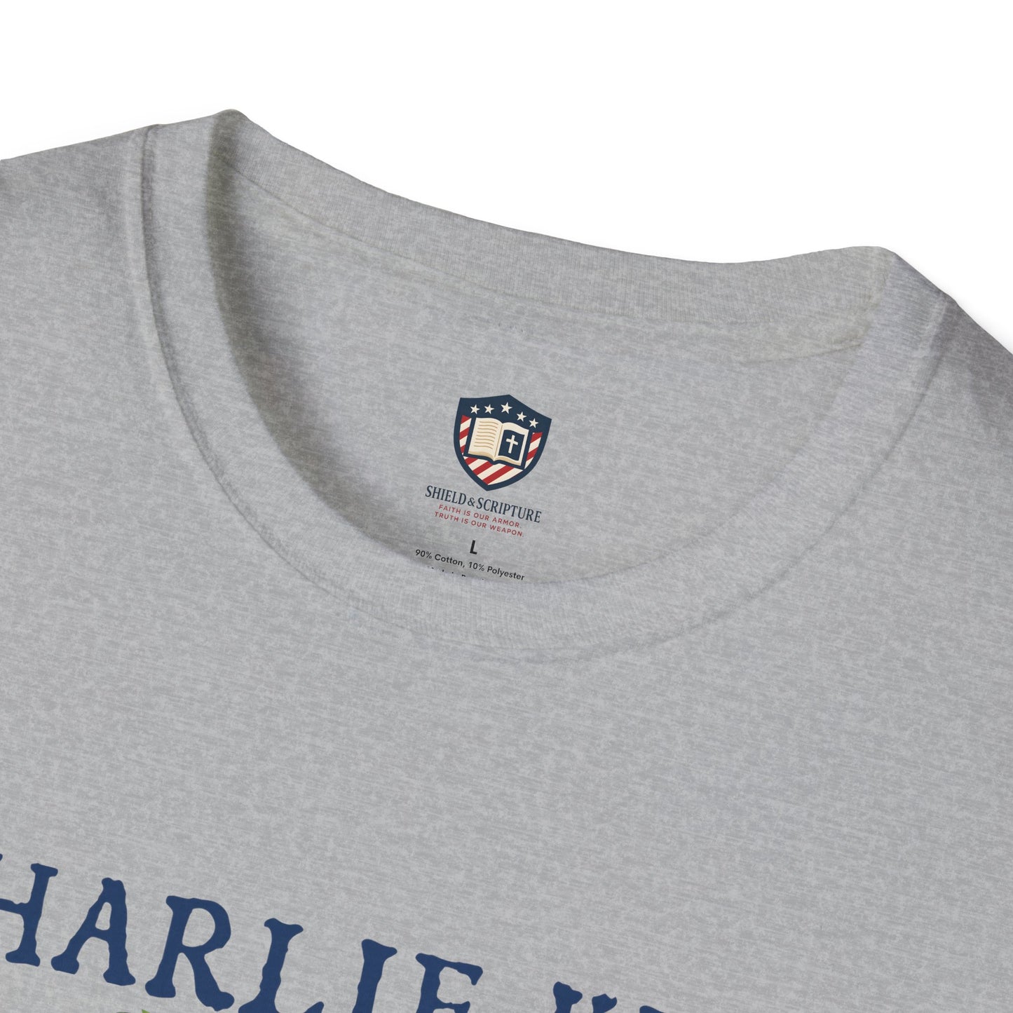 Patriotic Graphic T-Shirt, Charlie Kirk American Pride Unisex Tee