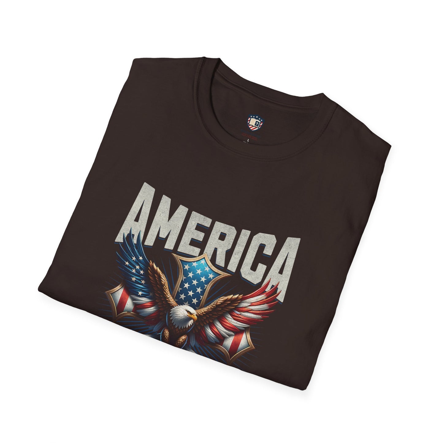 America Strong in Faith, Free in Spirit Unisex T-shirt