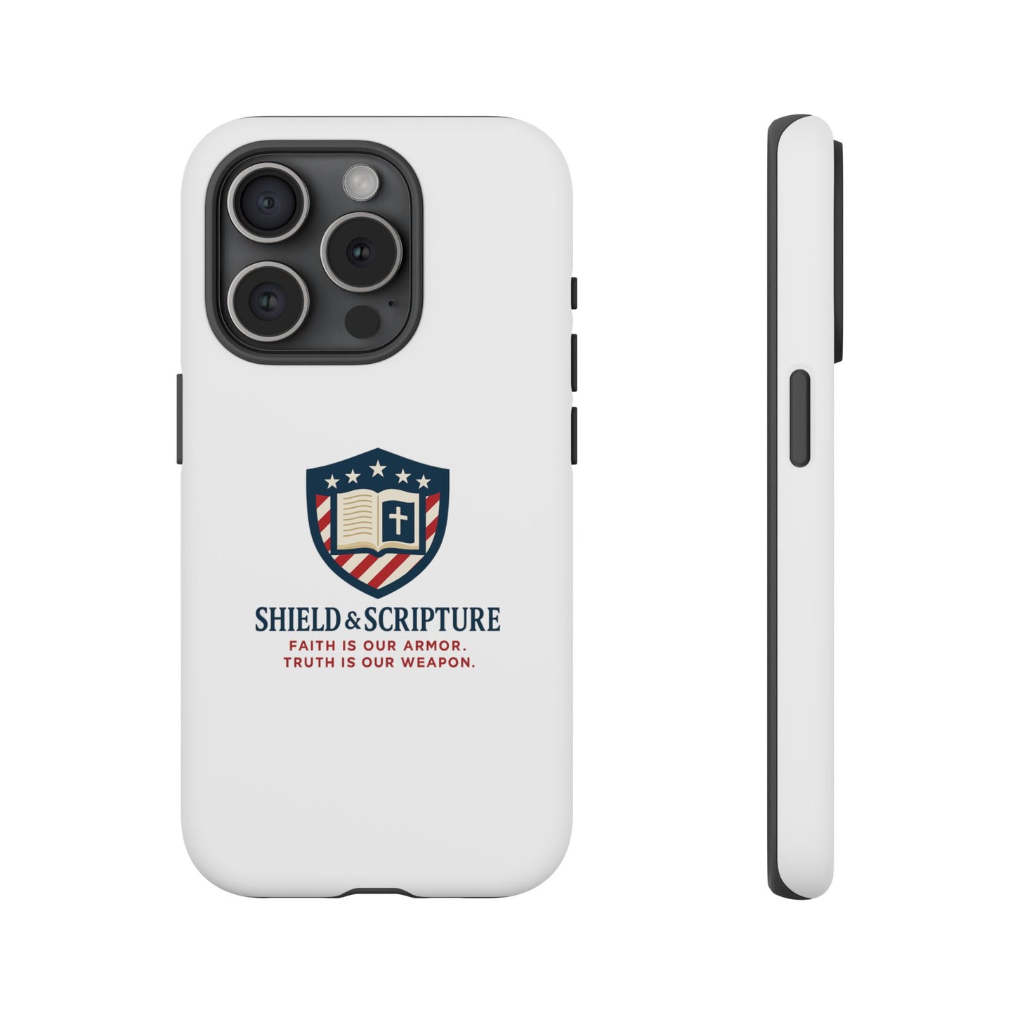 Shield & Scripture Phone Case
