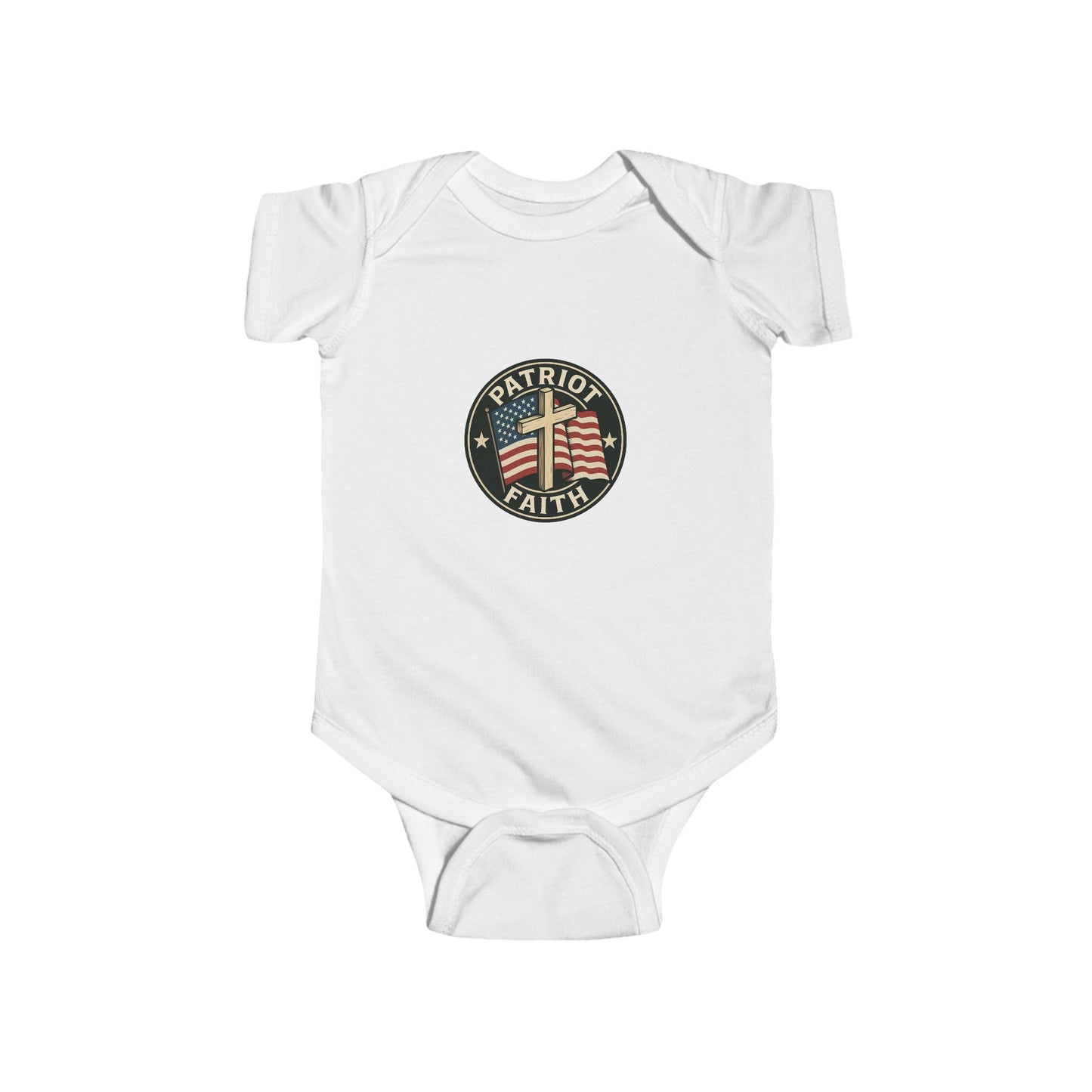 Patriot Faith Themed Infant Bodysuit